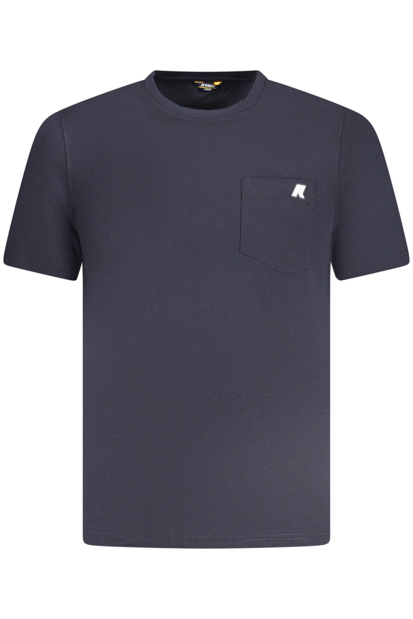 K-WAY T-Shirt Herren Kurzarm-T-Shirt Blau mit Rundhals &