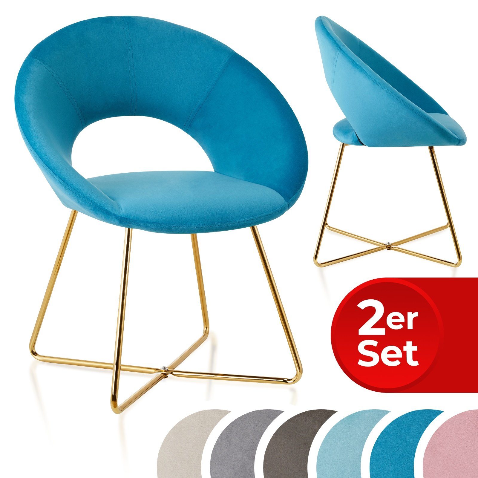 VENDOMNIA Esszimmerstuhl Esszimmerstühle Küchenstühle Polsterstuhl aus günstig online kaufen
