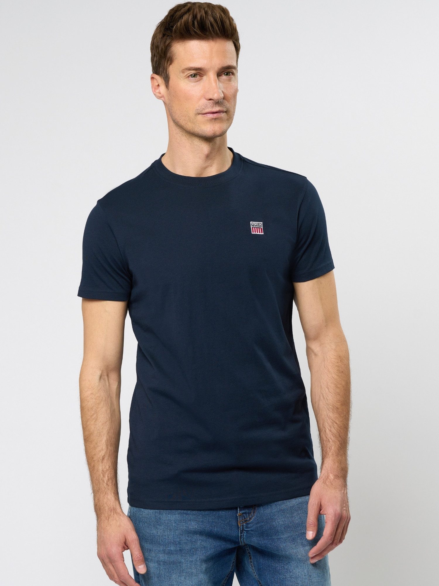 VINSON Kurzarmhemd VINSON 3-pack T-shirt VMMassimo