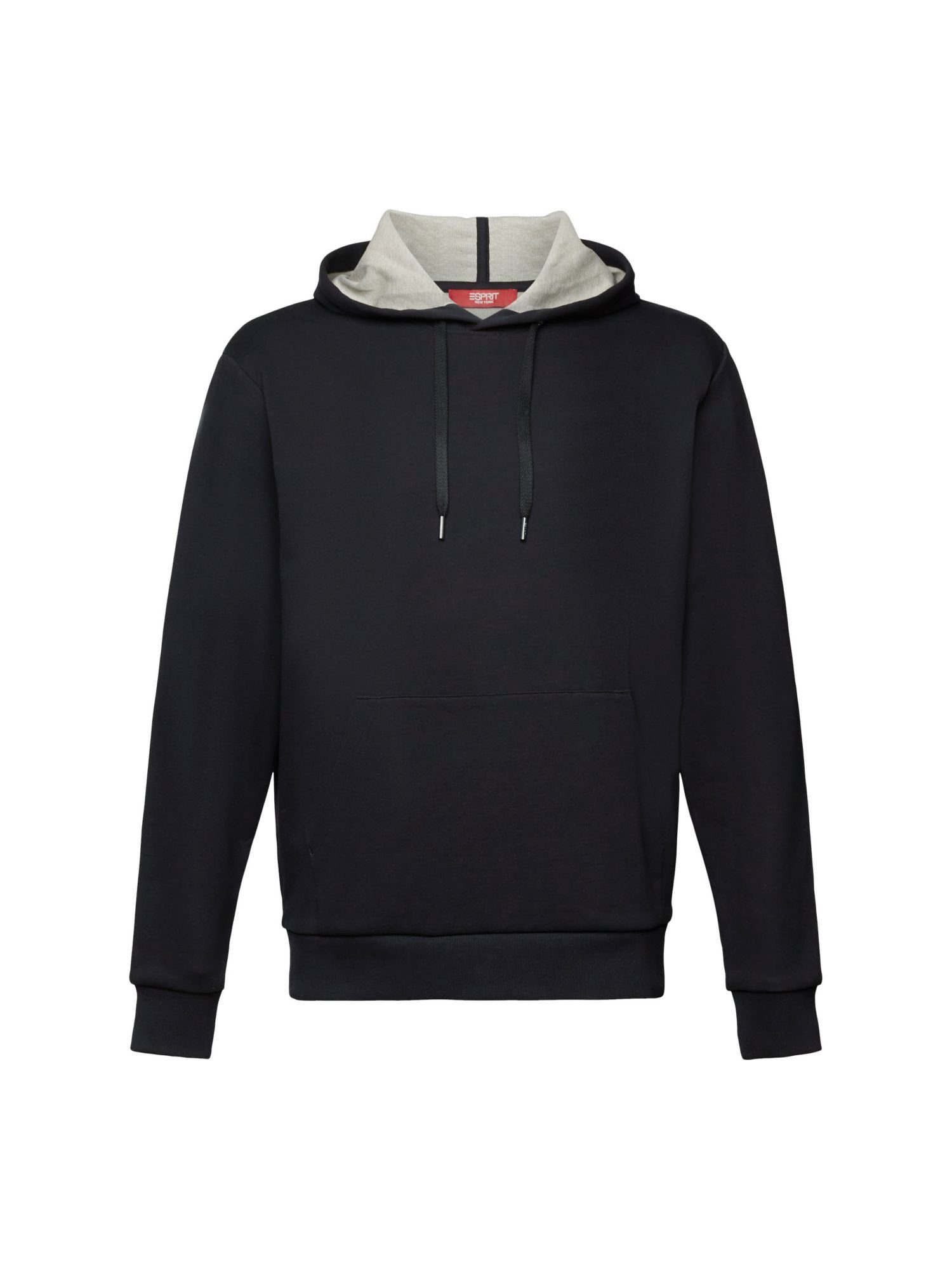 Esprit Collection Sweatshirt Recycelt: Sweatshirt mit Kapuze (1-tlg) BLACK