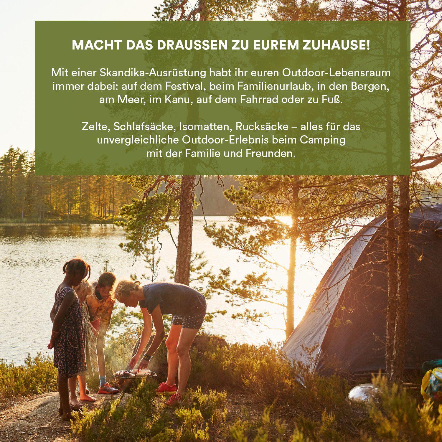 Campingzelt Skandika für 6 200 Tipi-Zelt Personen Tipii