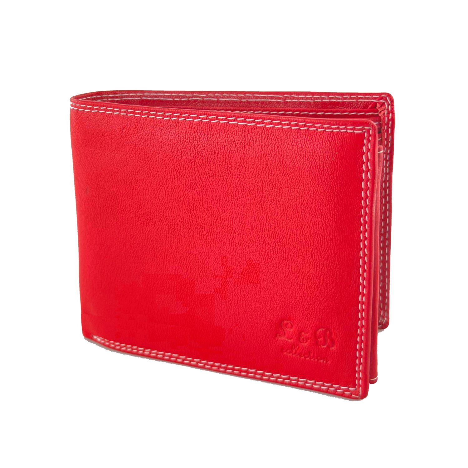 L&B Geldbörse Rindsleder Portemonnaie, integrierter RFID-Schutz >2339< Geld günstig online kaufen