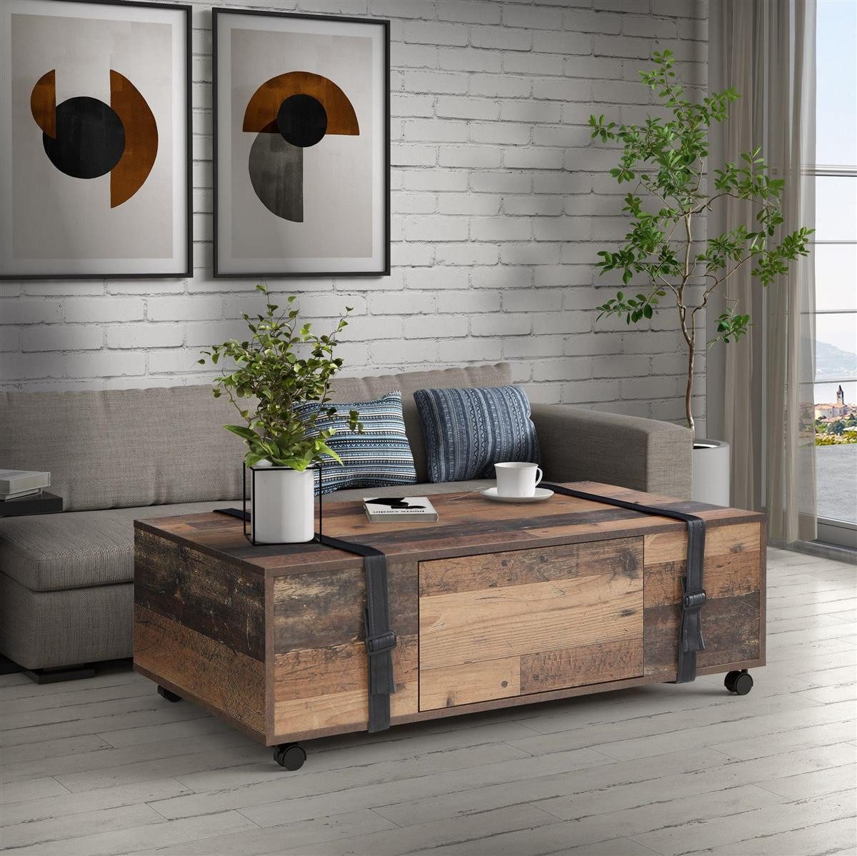 freiraum Couchtisch Fourni, 110 x 31,5 x 60 cm (B/H/T)