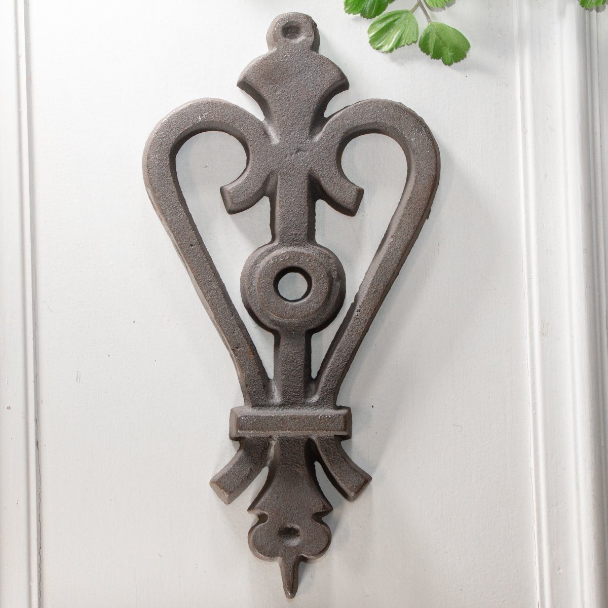 Antikas Wandanker Maueranker Wandanker für Sparren Pfettenanker Wand Ornament, Herzkrone