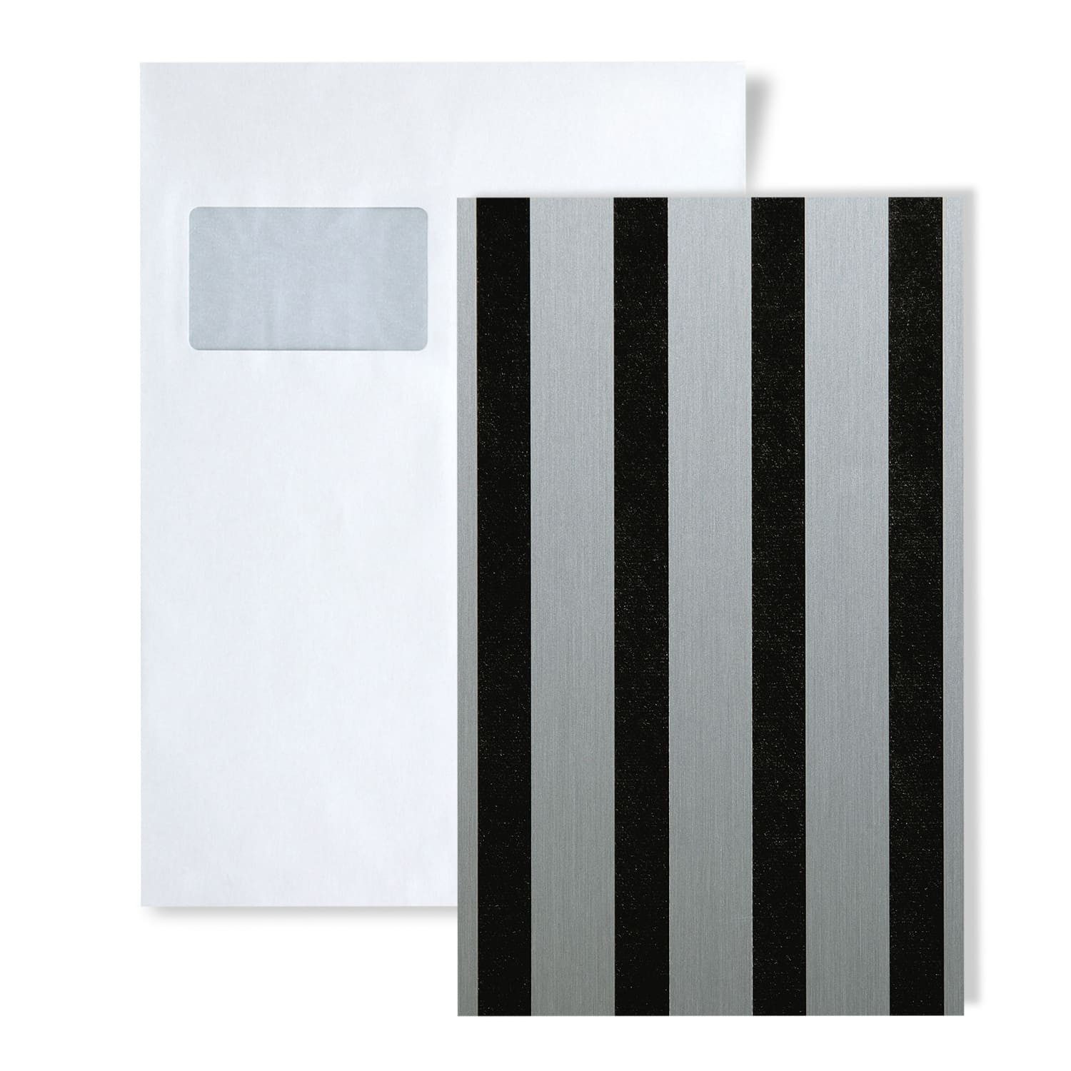 Wallface Wandpaneel 1 MUSTERSTÜCK S-30709 DIN A4 Wandpaneel MUSTER AP Silver brushed, BxL: 1.1x21 cm, 0.03 qm, (1-tlg) grau