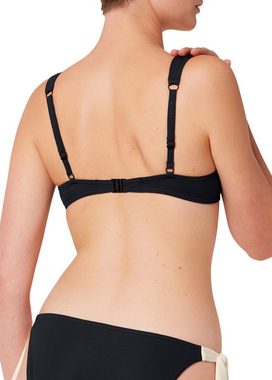 Triumph Balconette-Bikini-Top Summer Glow W 02 sd, Struktur-Piqué