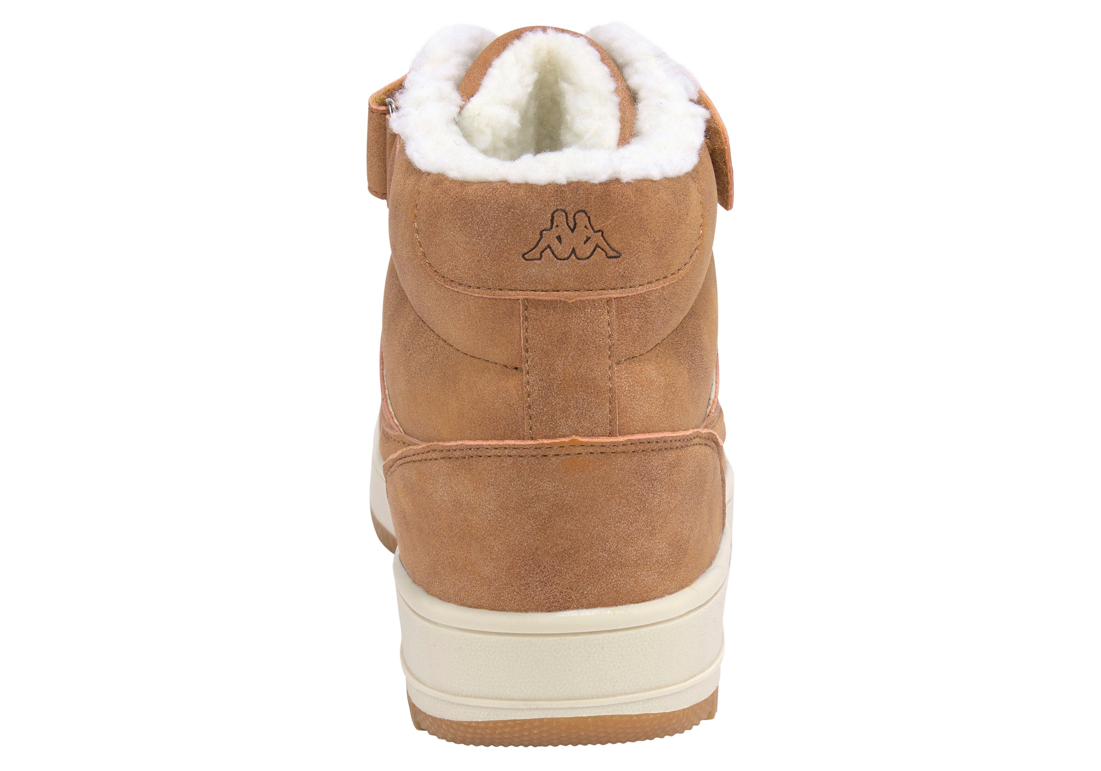 Kappa cognac Warmfutter Sneaker