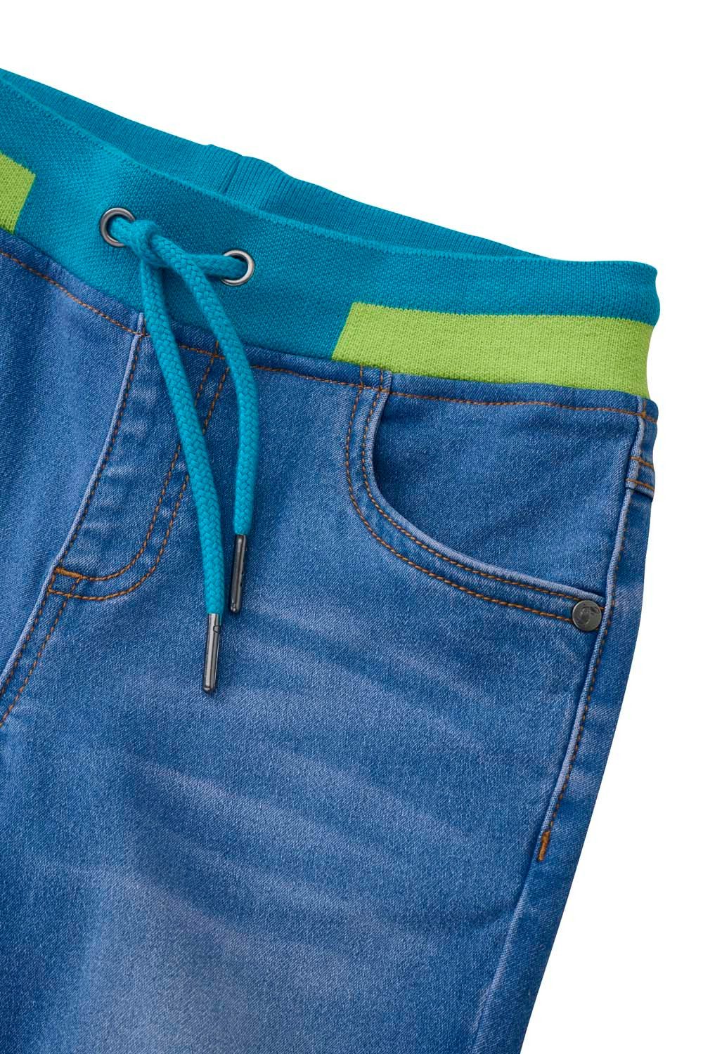 JAKO-O Straight Jeans JAKO-O Comfortable Trousers Knee Patch Children's Baby Denim Look