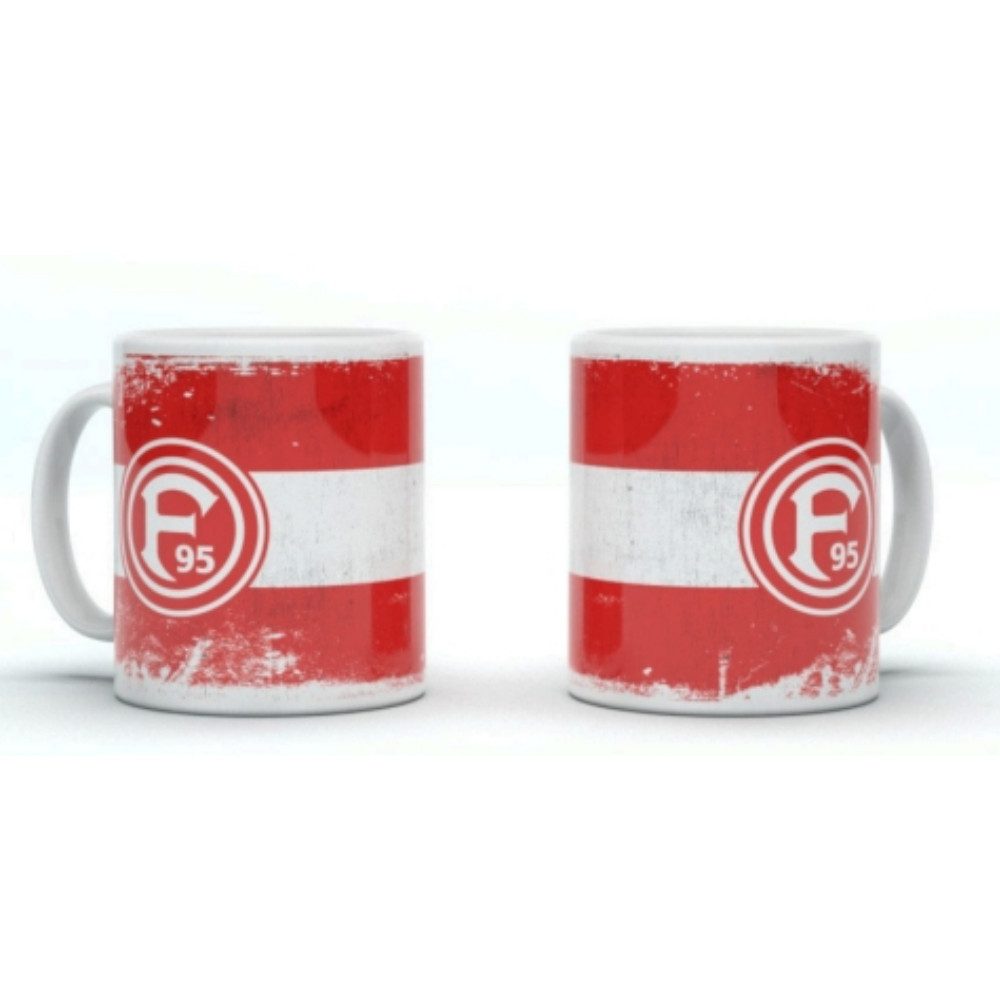 Fortuna Düsseldorf Becher Fortuna Düsseldorf Tasse "Used", Keramik