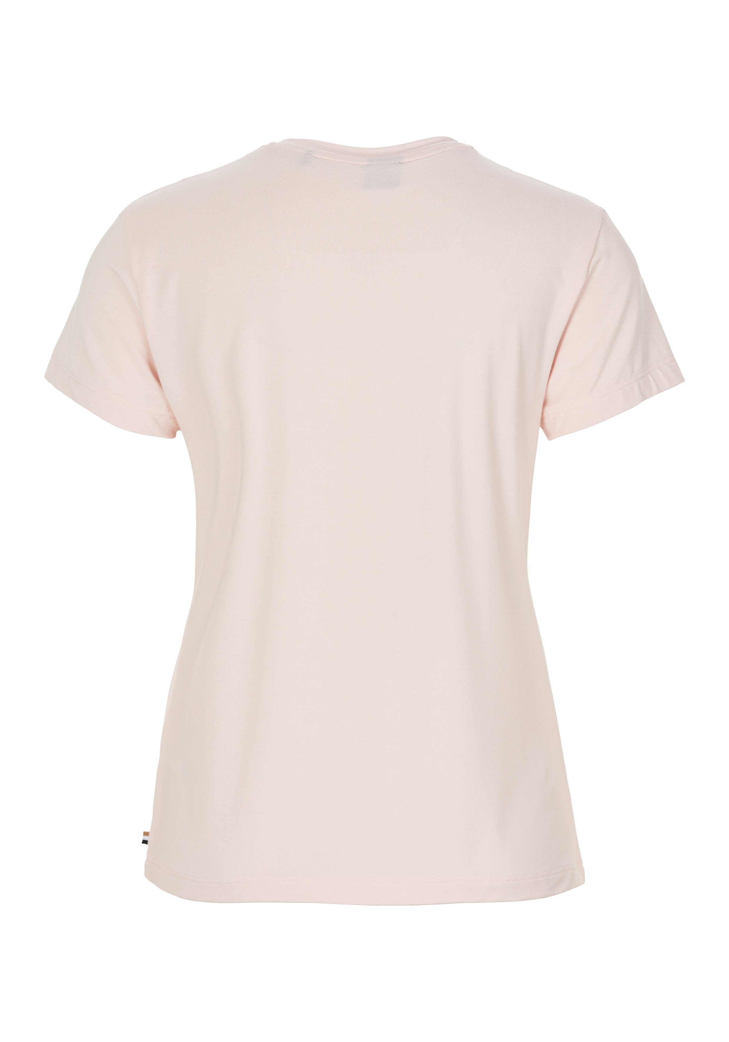 BOSS T-Shirt Bea_T-Shirt CN mit tonigen Logo günstig online kaufen