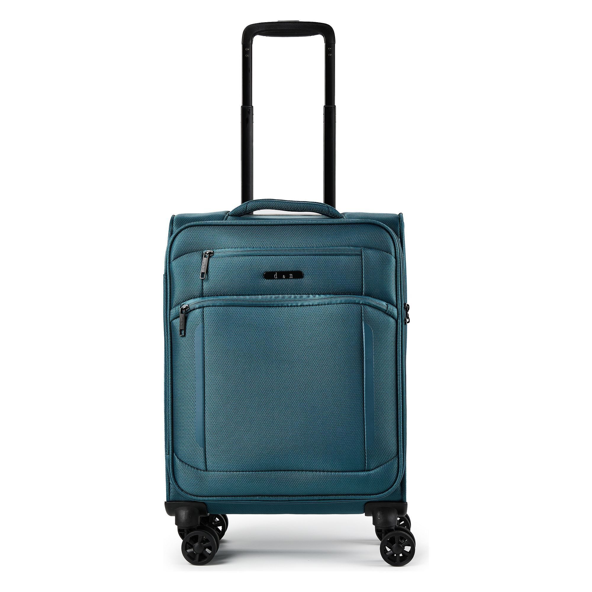 D&N Handgepäck-Trolley Travel Line 9804, 4 Rollen, Polyester