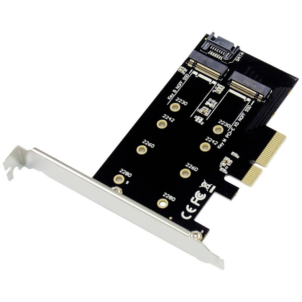 Conceptronic PCI-Express Karte EMRICK04B Modulkarte