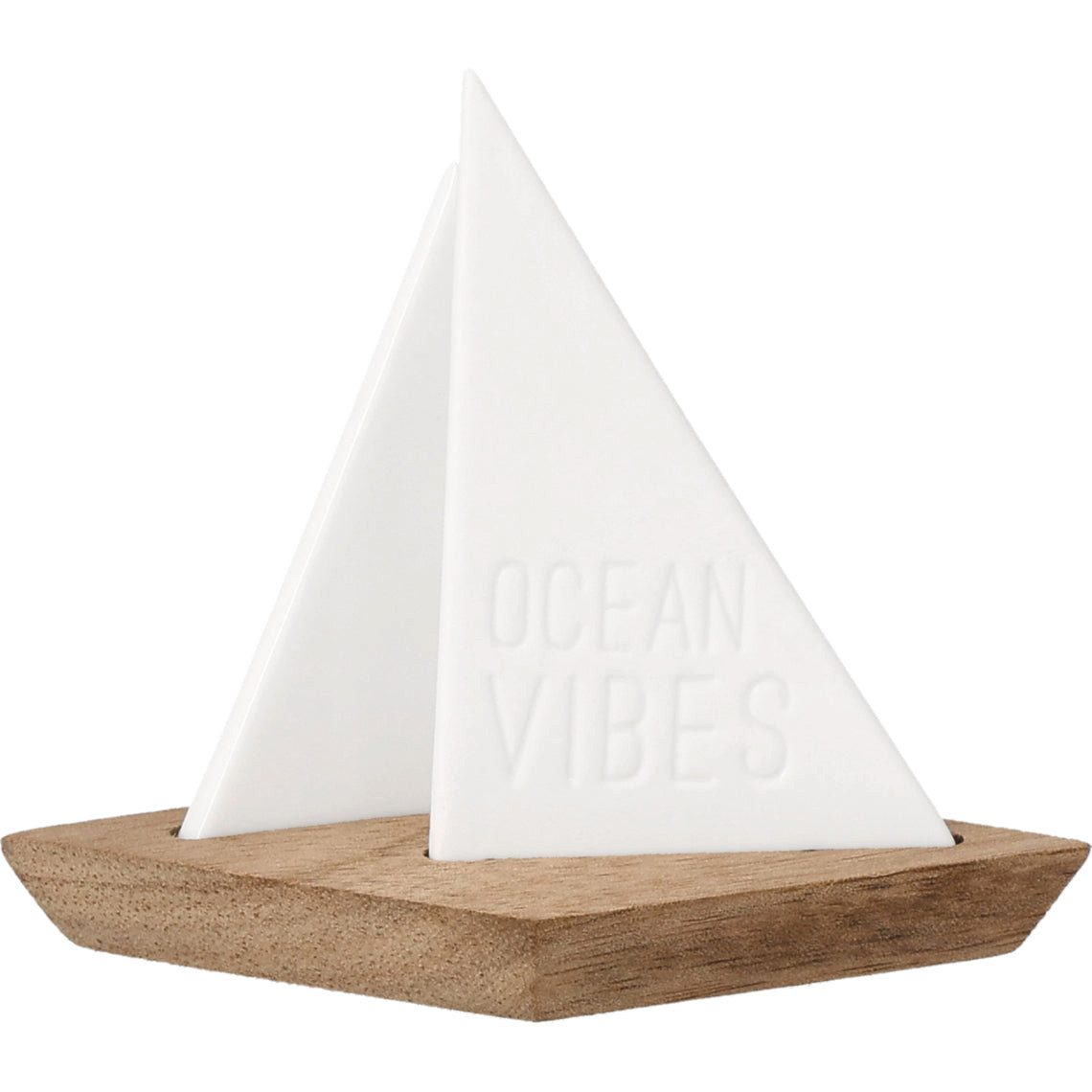 Räder Design Glückwunschkarte Meeresgruß Ocean vibes Maritime Deko Segelschiff Porzellan & Holz aus