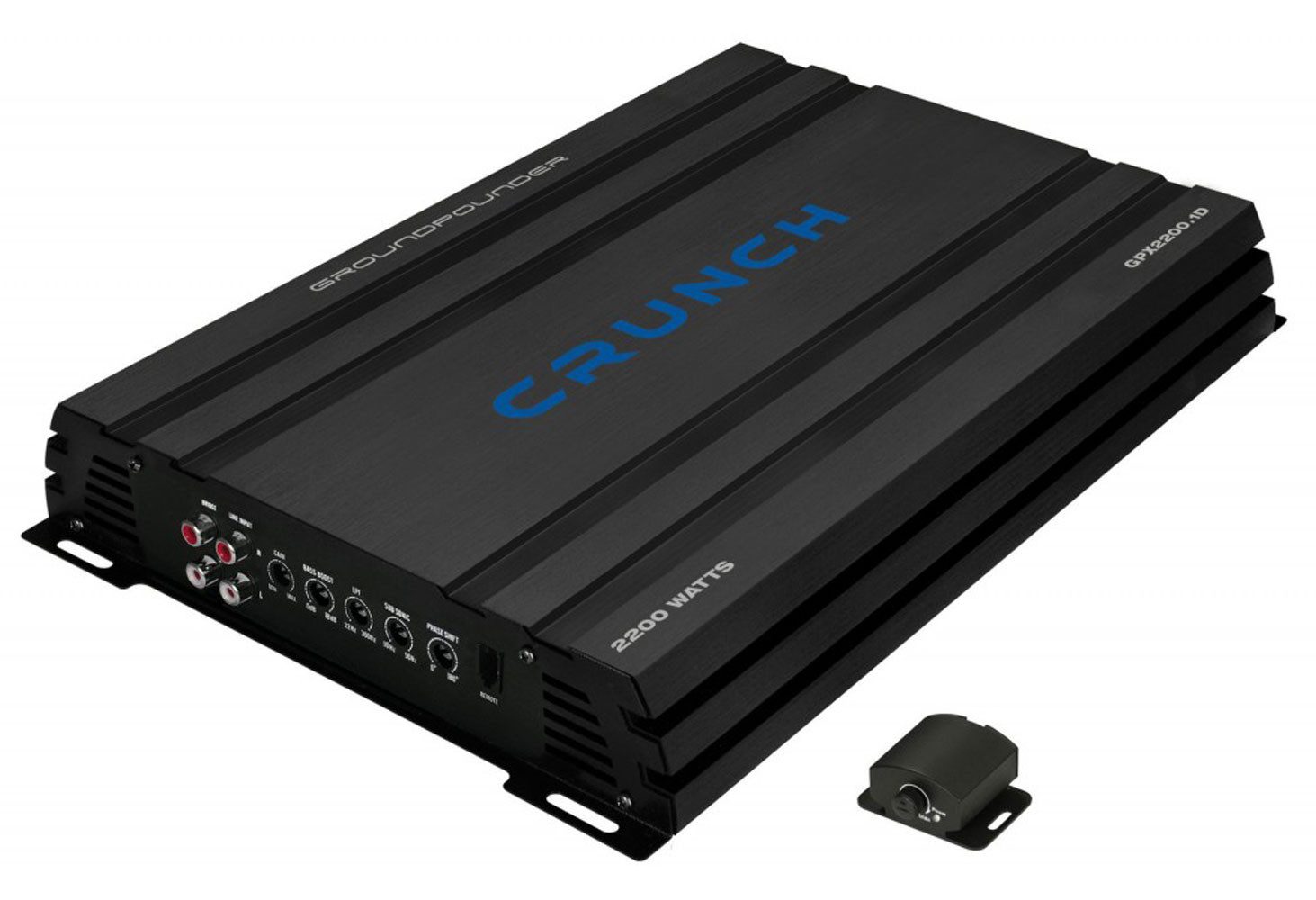 Crunch GPX2200.1D Monoblock Endstufe Endverstärker (Anzahl Kanäle: 1)