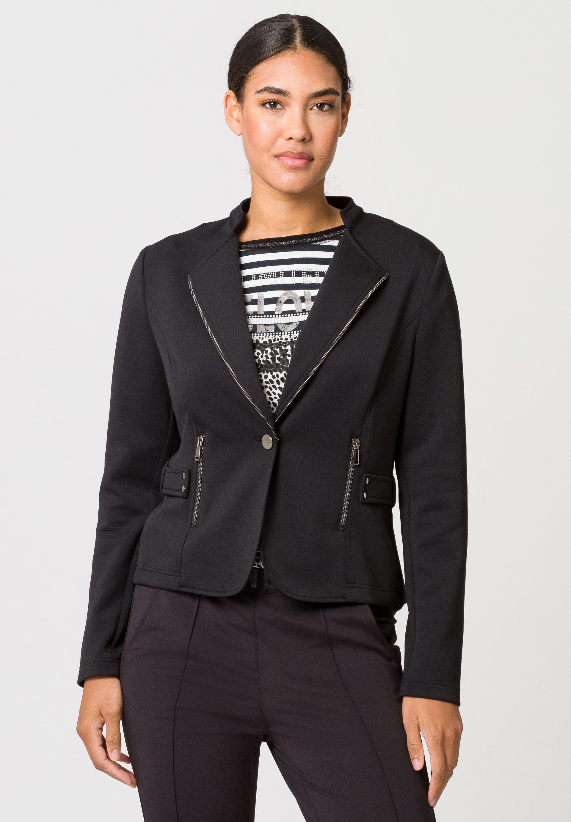 TUZZI Jackenblazer Leichtjacke MONOCHROME GLOW