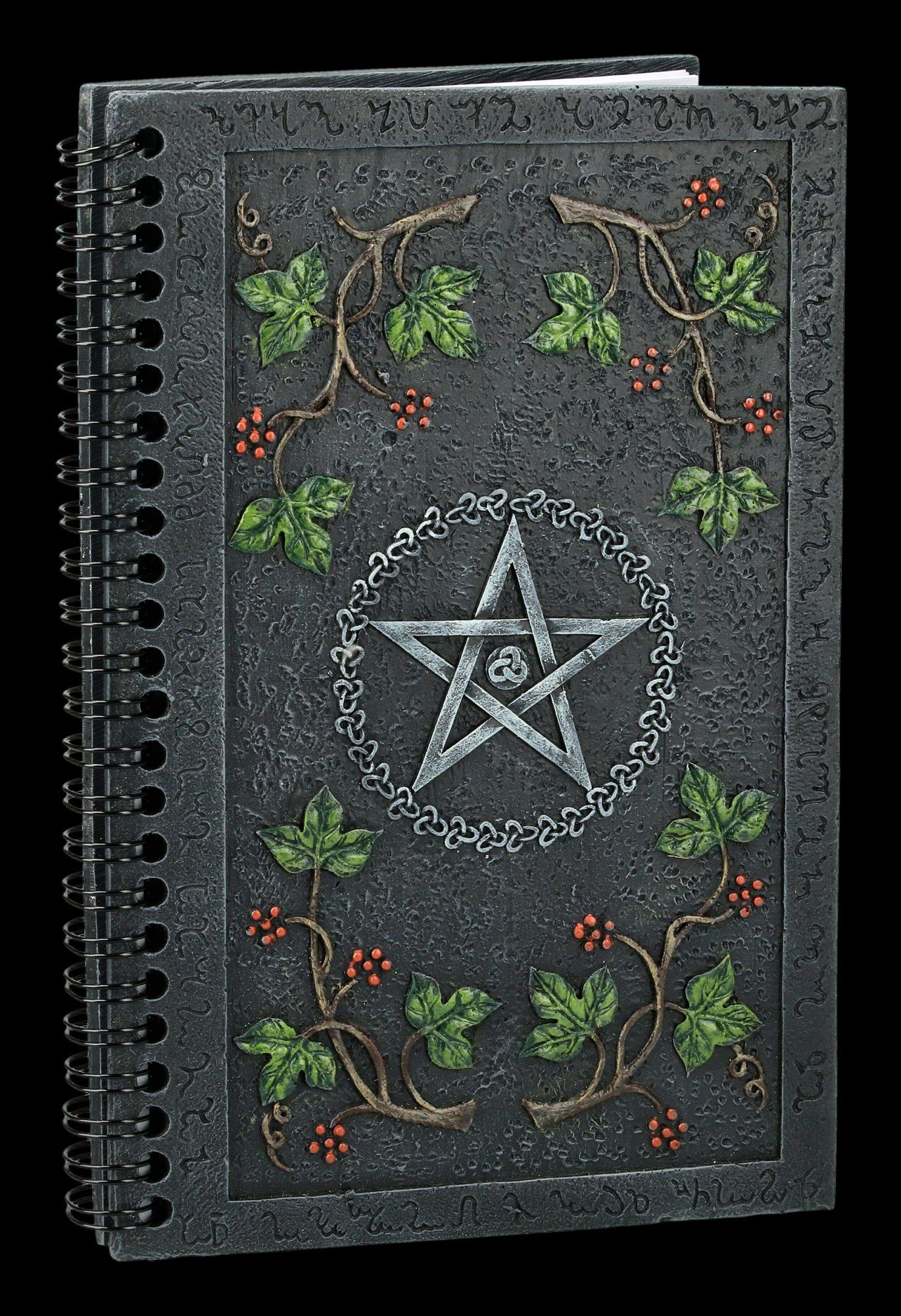 Figuren Shop GmbH Notizbuch Notizbuch - Wicca Book of Shadows - Nemesis Now Fantasy