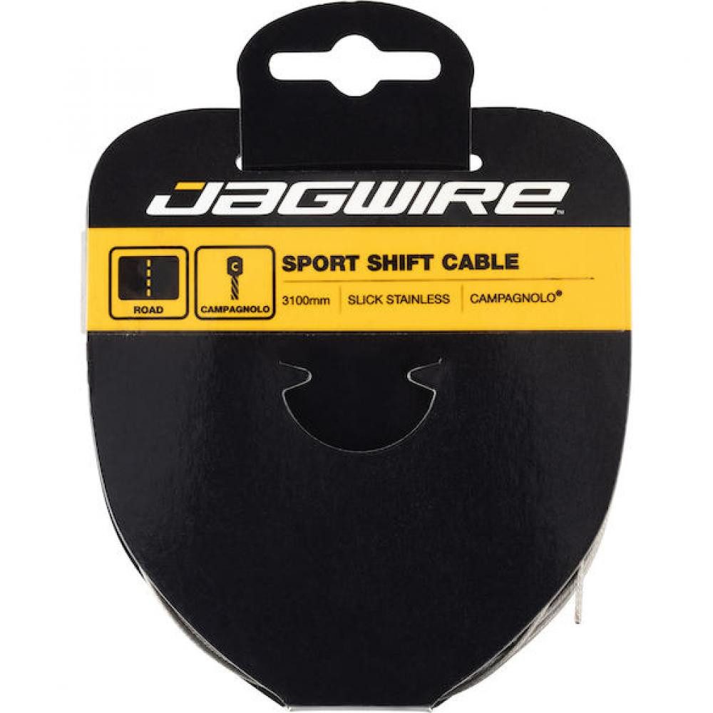 Jagwire Schaltzug Jagwire Schaltzug Sport Edelstahl geschliffen 1,1 x 2300 mm Silber - P