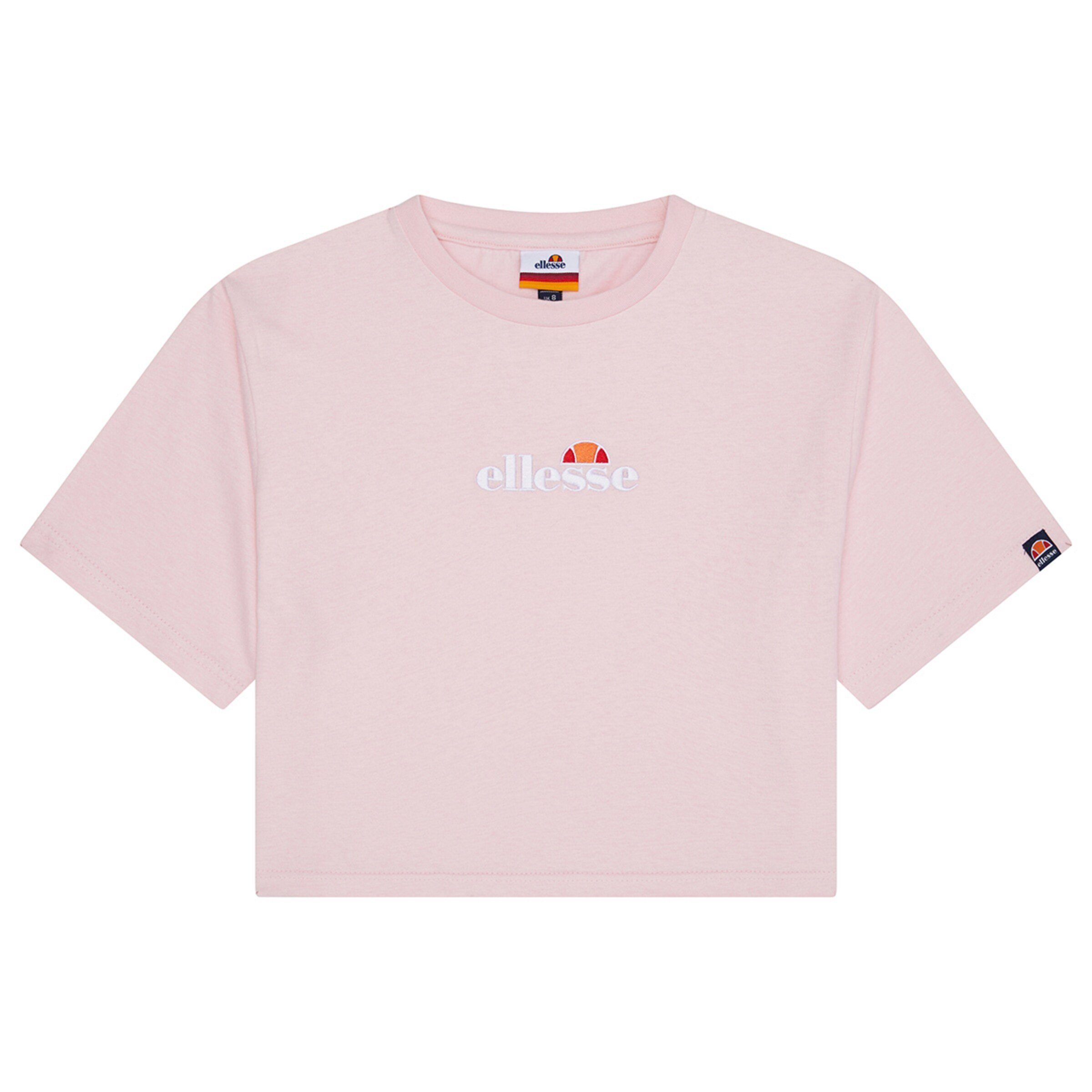 Ellesse T-Shirt Fireball (1-tlg) Stickerei Rosa