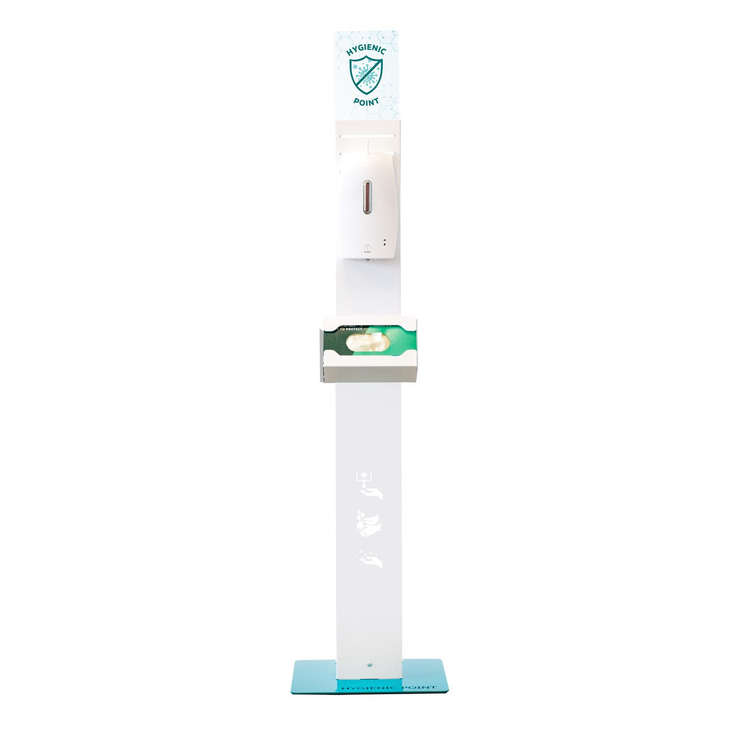 Wilk Desinfektionsmittelspender, (geeignet für Flüssigkeiten und Gels), Betrieb per Batterie
