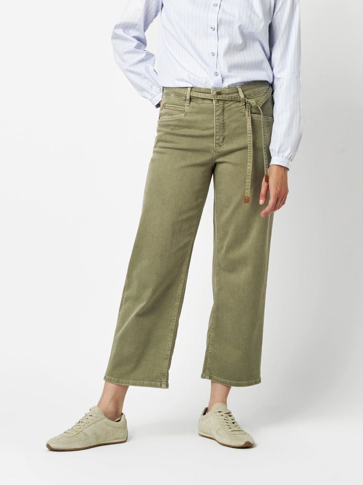 TONI Weite Jeans Liv mit Bindegürtel und Taschendetail günstig online kaufen