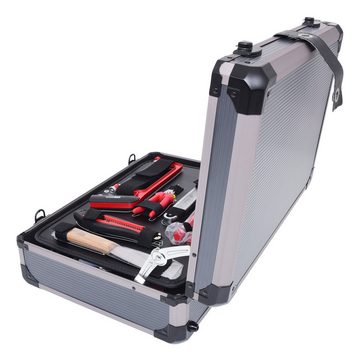 KS Tools Werkzeugset, (128-St), 1/4"+1/2" Elektriker-Werkzeugkoffer, 128-teilig
