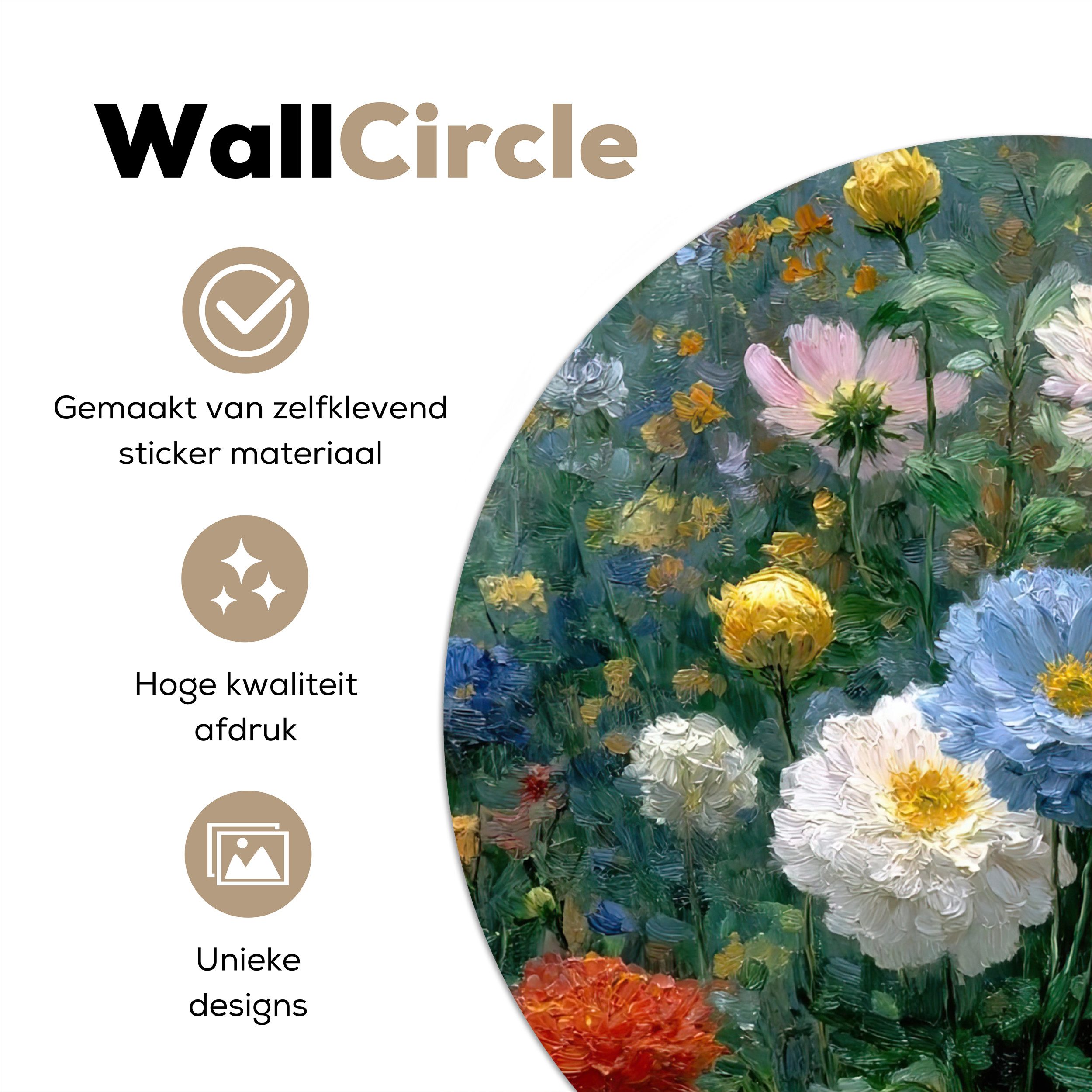 MuchoWow Wandsticker Nahaufnahme - Feld - günstig online kaufen