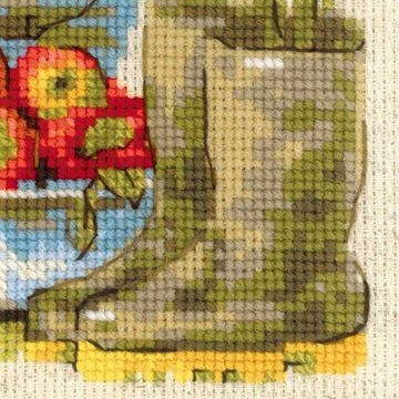 Riolis Kreativset Riolis Kreuzstich-Set "Garten. Herbst", Zählmuster, (embroidery kit by Marussia)
