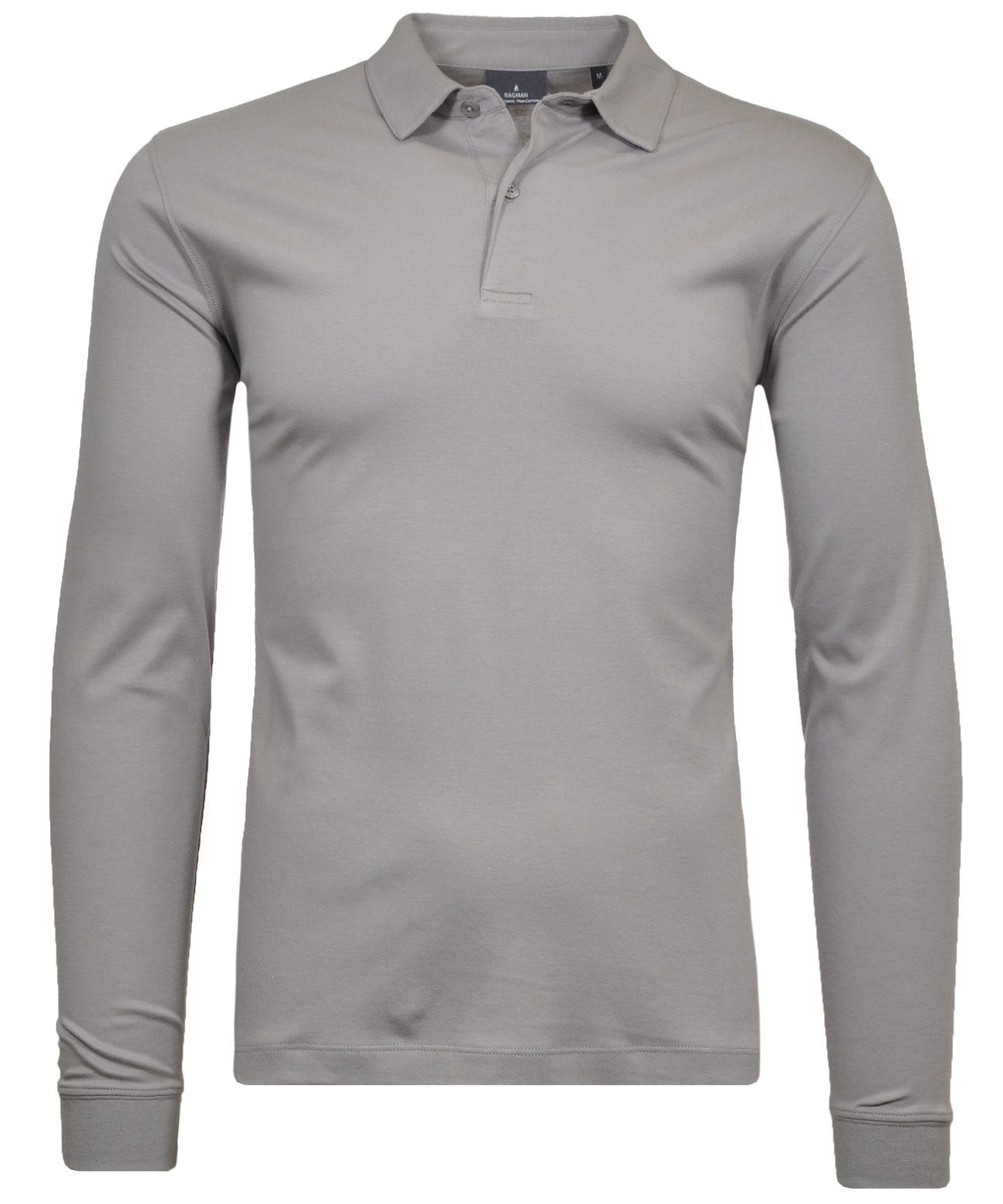 Silber Poloshirt RAGMAN