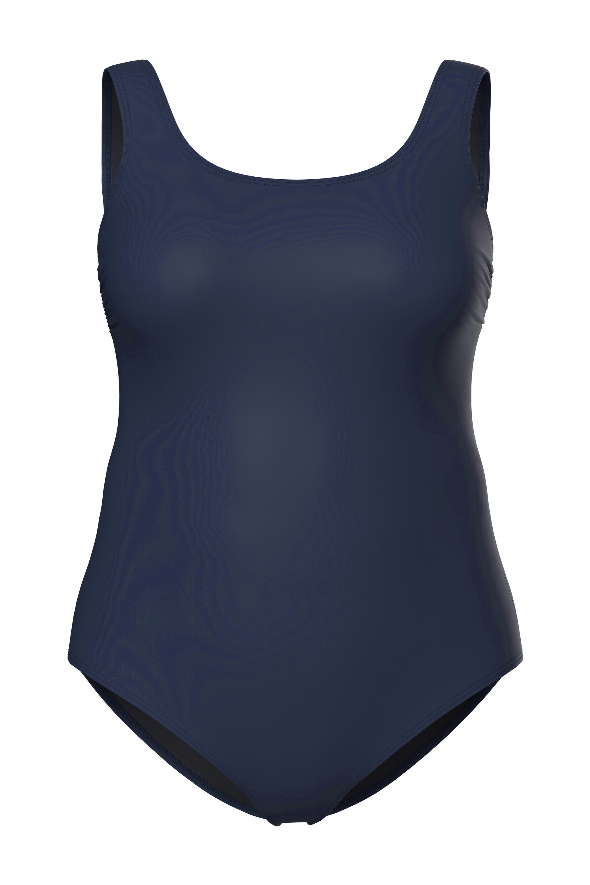 Ulla Popken Badeanzug Badeanzug extraweiches Futter seitliche Raffung günstig online kaufen