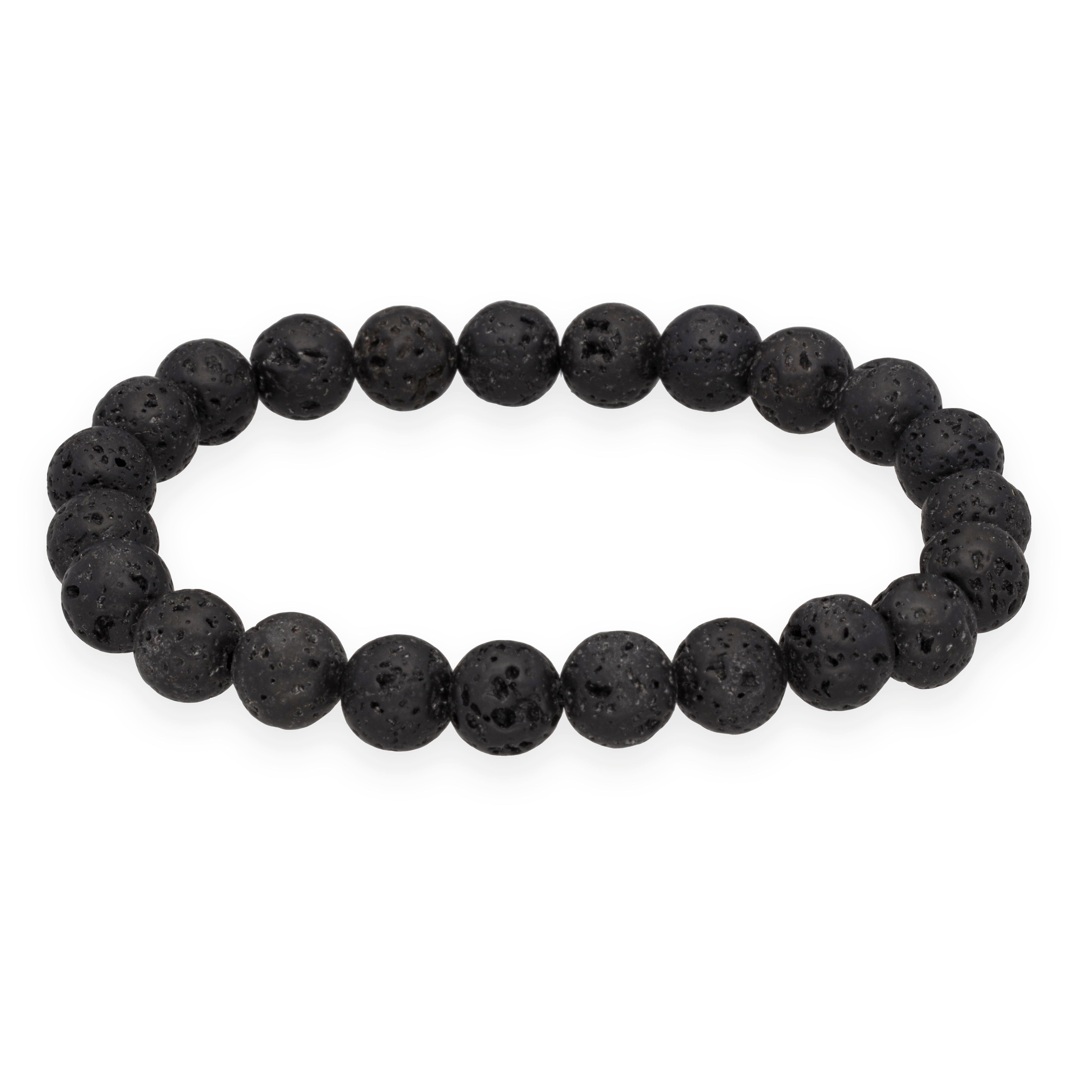 Lebensquelle Plus Armband Lava Kugelarmband, 8 mm
