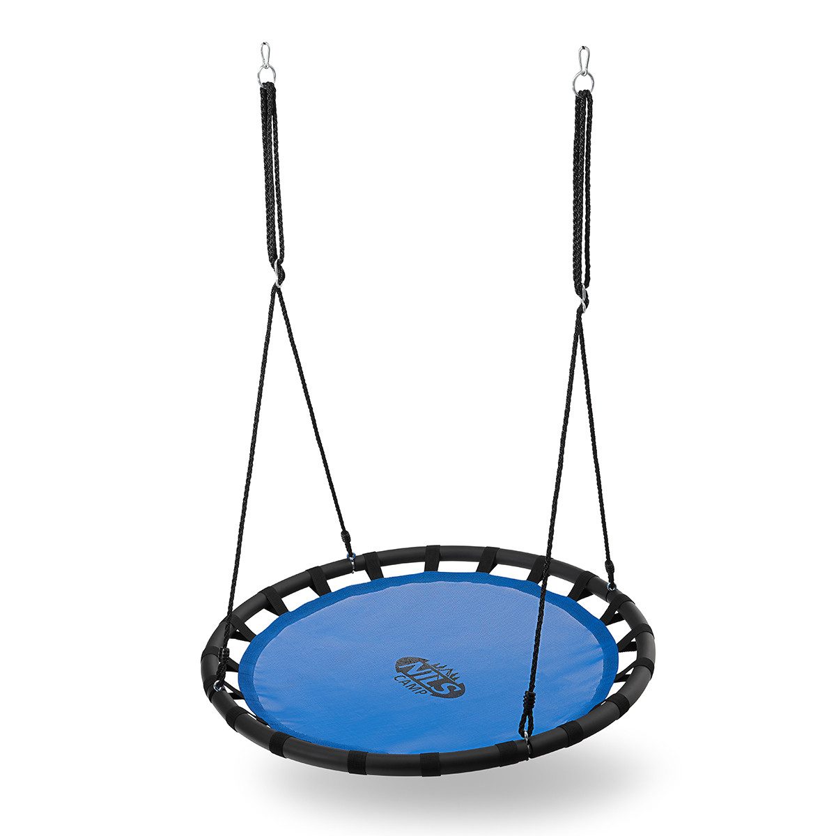 Nestschaukel Blaue Runde Schaukel 110cm Durchmesser Outdoor