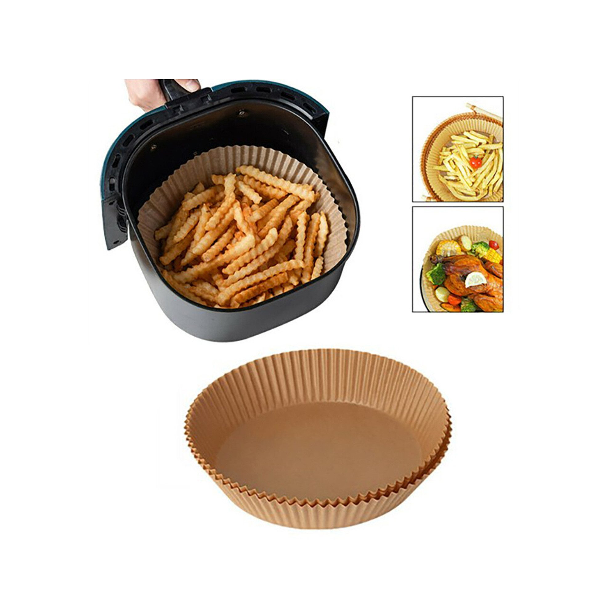 Michelino Backpapier Michelino Airfryer Backpapier Ø 20 cm - 50 Stück