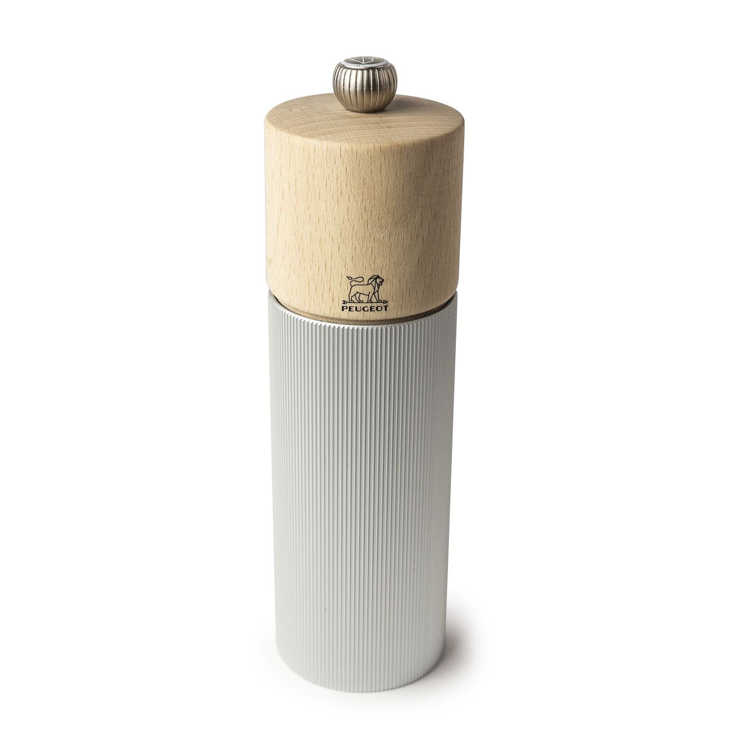 PEUGEOT Salzstreuer Line Aluminium Natur 18 cm