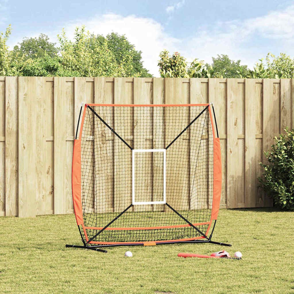 vidaXL Baseball Baseball-Übungsnetz 180 x 89,5 x 152,5 cm (1-St)