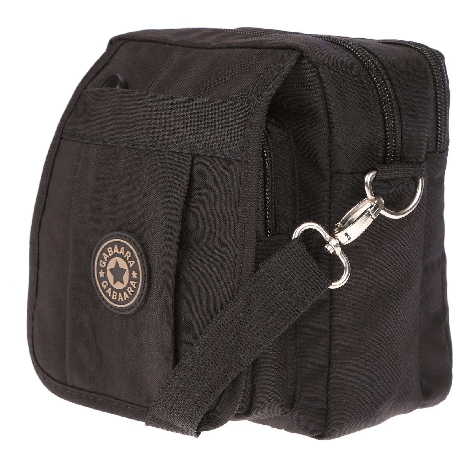 Christian Wippermann Umhängetasche Kleine Damen Herren Umhängetasche Nylon (1 tlg), Tasche Crossover Bag