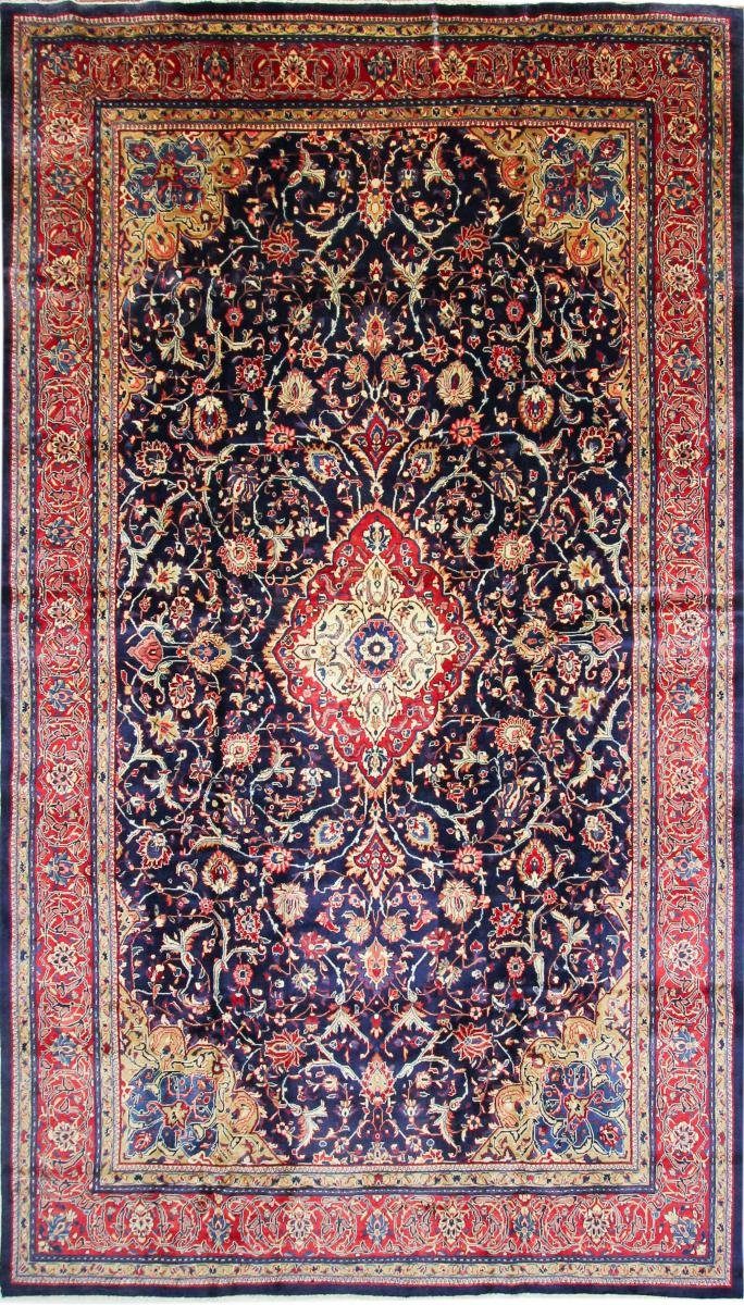 Orientteppich Mahal 301x523 Handgeknüpfter Orientteppich / Perserteppich, Nain Trading, rechteckig, Höhe: 12 mm