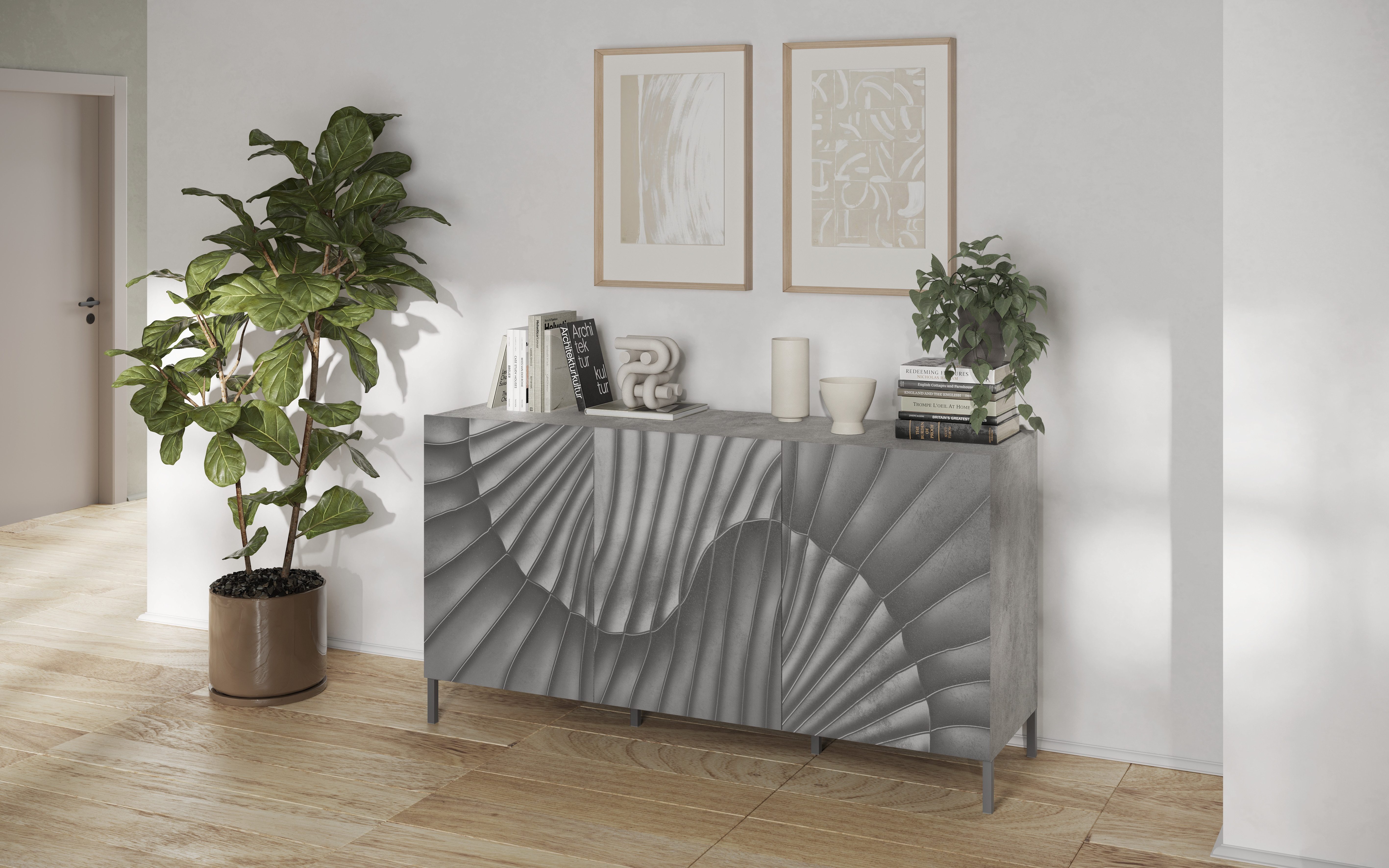 INOSIGN Sideboard Snake, Kommode, Anrichte, Stauraummöbel Breite 181 cm, Si günstig online kaufen