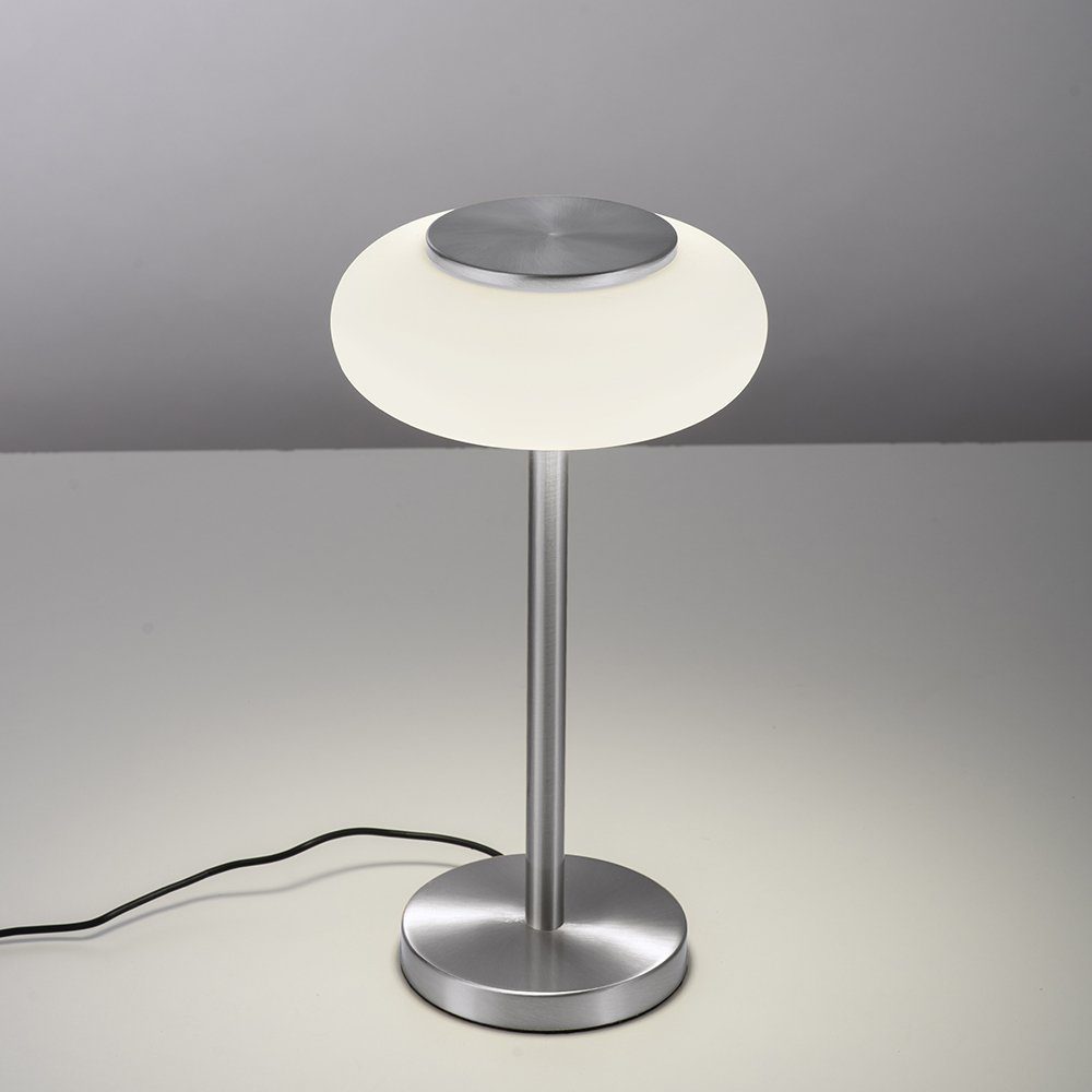 Neuhaus Smarte kaltweiß Paul Leuchtmittel, CCT Tischleuchte Dimmfunktion, Memoryfunktion, Home, Smart LED-Leuchte silber LED Q dimmbar ETIENNE Alexa mit warmweiß Smart CCT-Farbtemperaturregelung, Home,