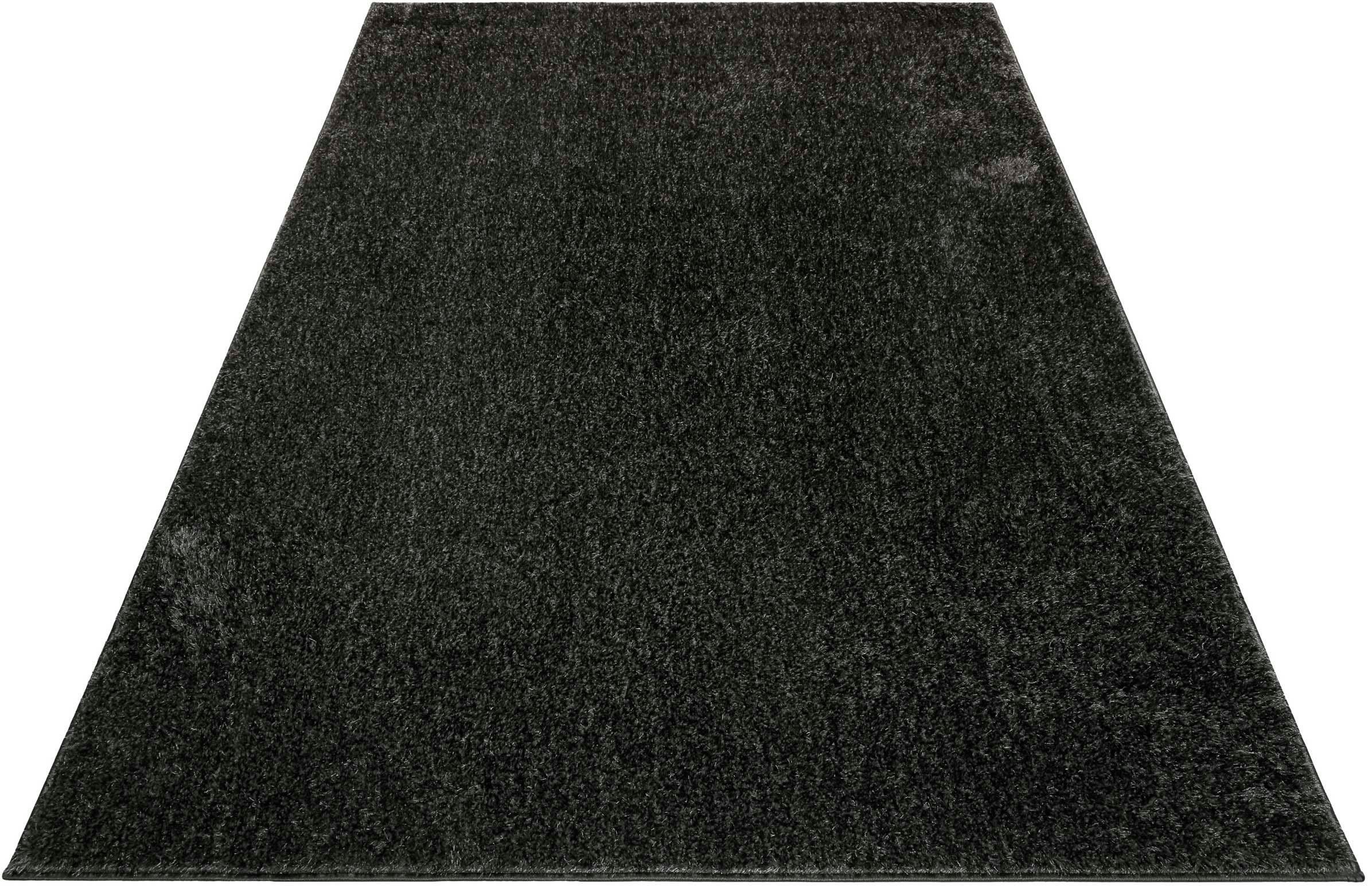 Esprit Hochflor-Teppich Swagger Shag ESP-8866, rechteckig, Höhe: 30 mm, Wohnzimmer, Schlafzimmer, uni, waschbar, Antirutsch, gekettelt
