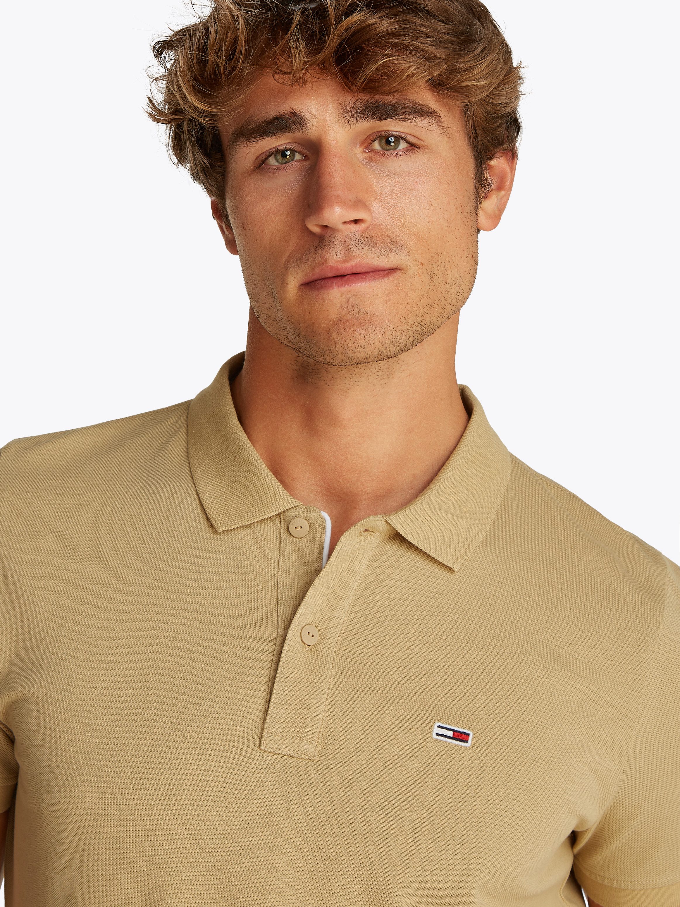 Tommy Jeans Poloshirt TJM SLIM PLACKET POLO EXT günstig online kaufen