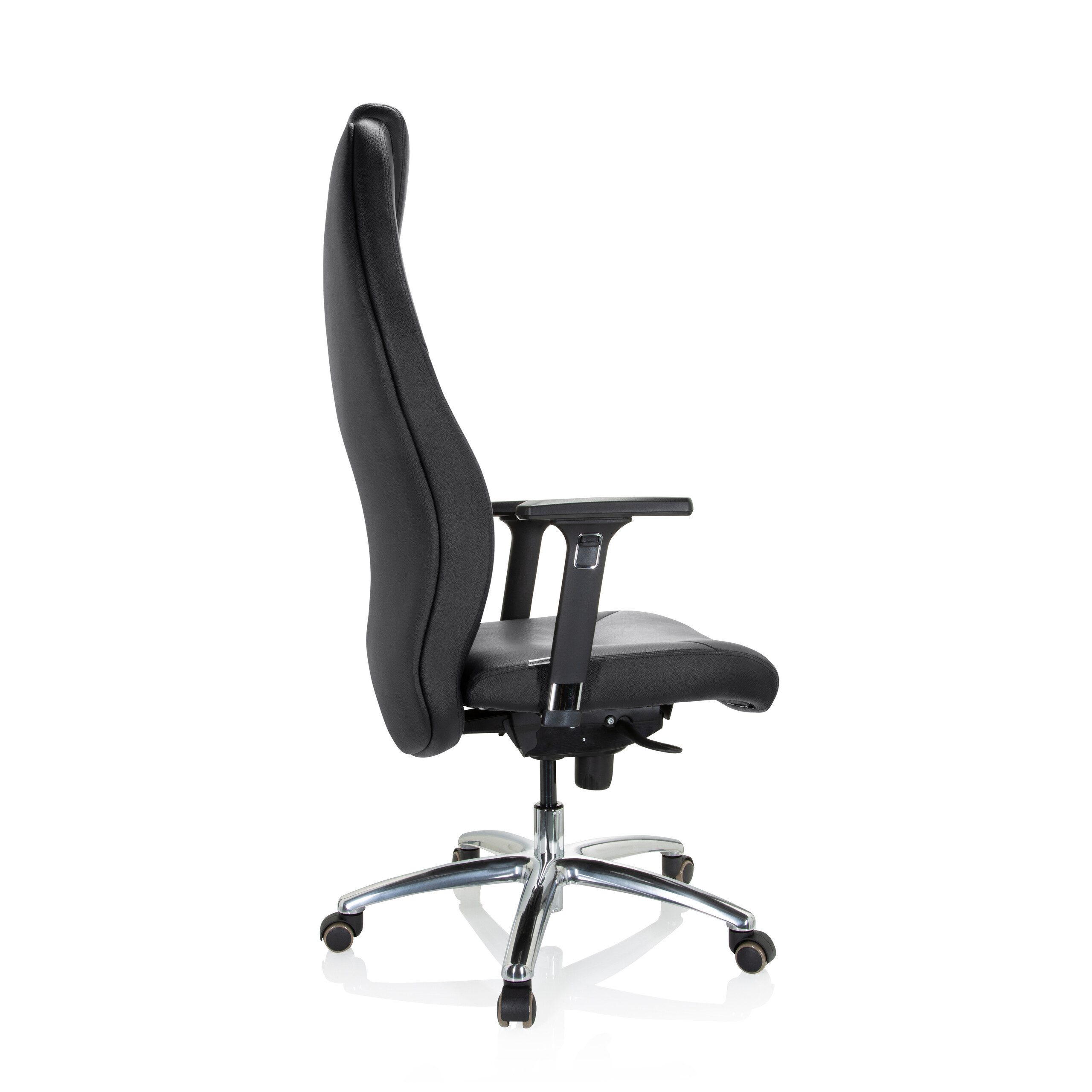 hjh OFFICE Chefsessel Profi Chefsessel FERRARA Leder, Drehstuhl Bürostuhl ergonomisch