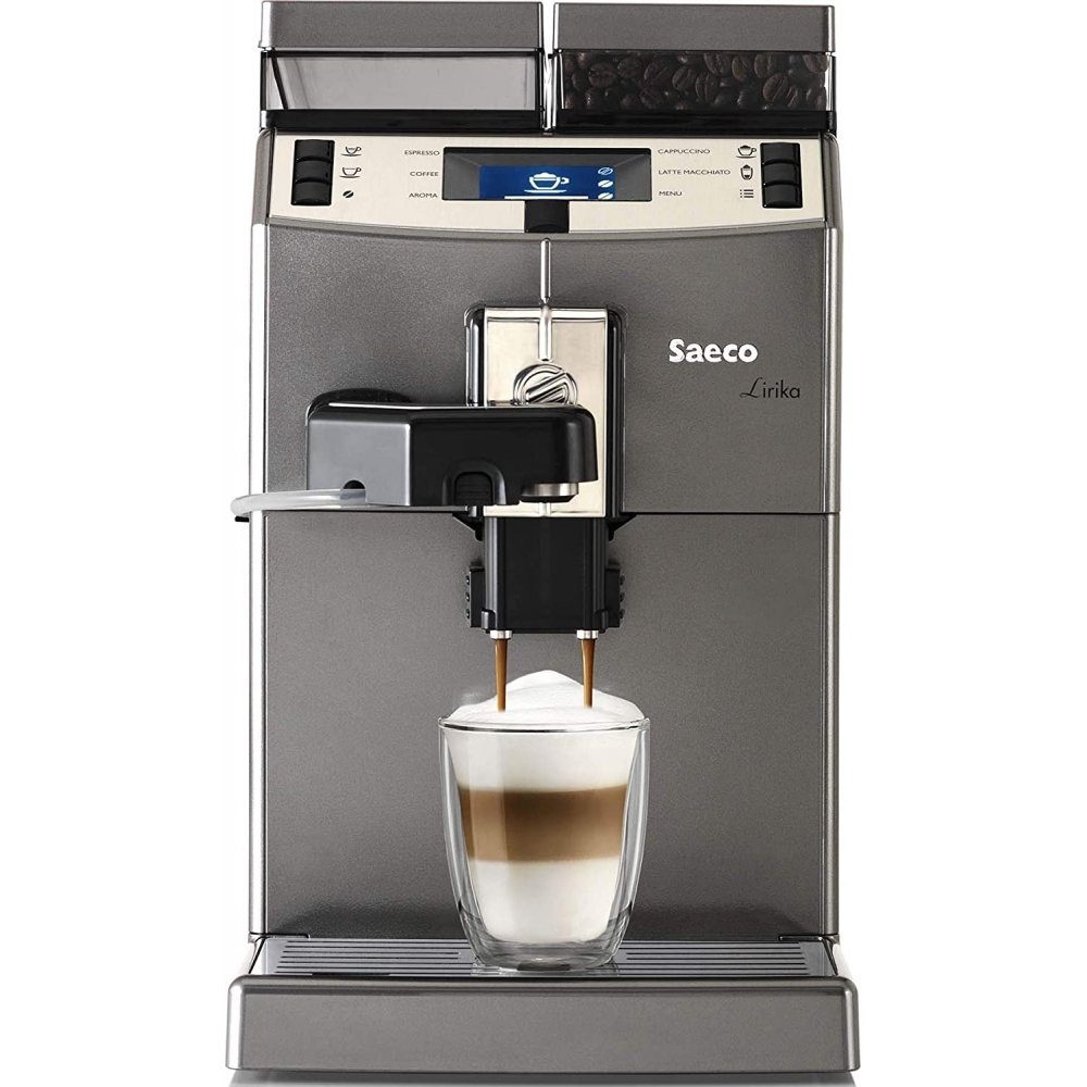 Saeco Kaffee-Vollautomat Lirika titan Touch Kaffeevollautomat - One -