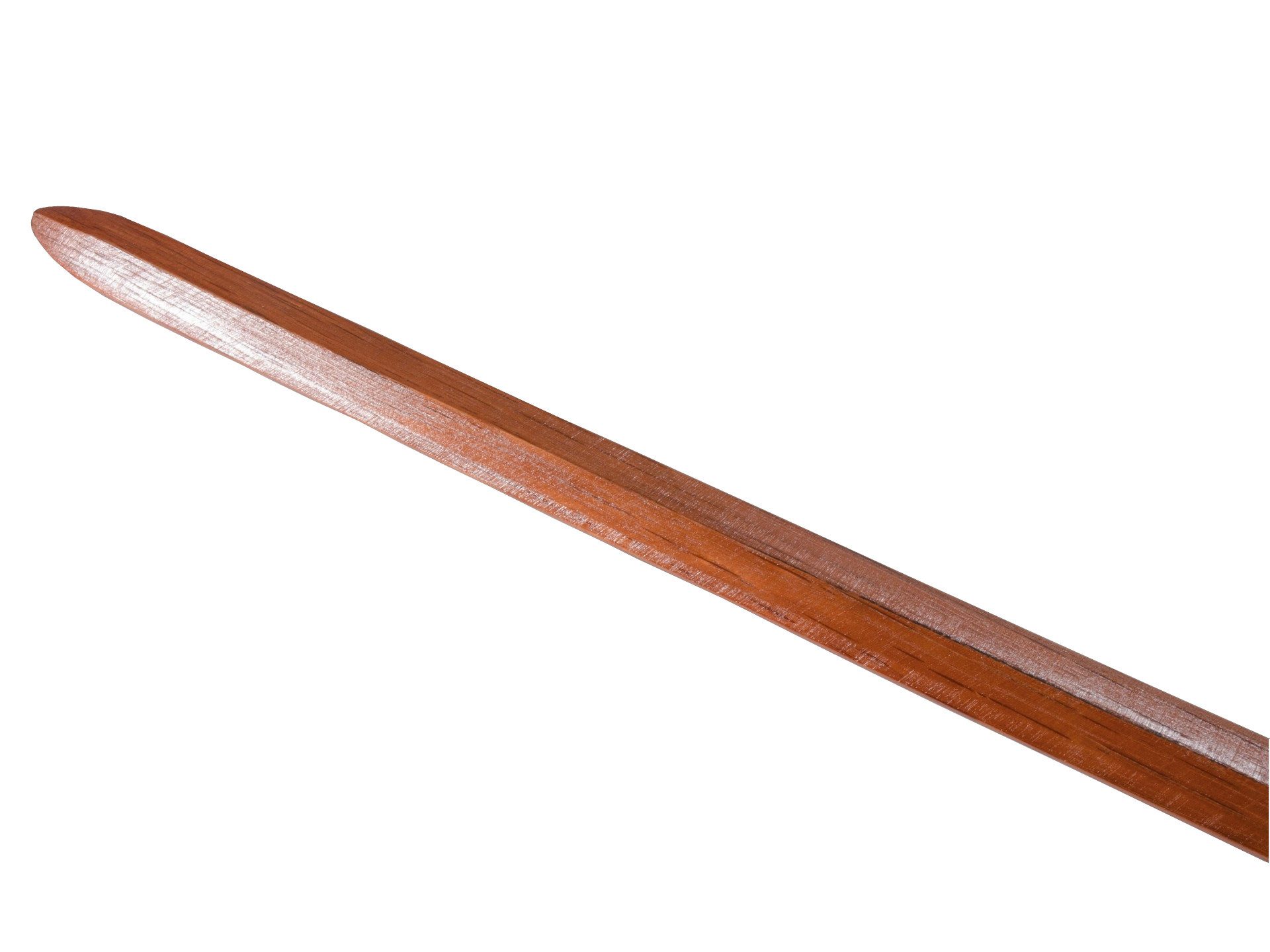 BAY-Sports Holzschwert Tai Chi Schwert Holz Rote Eiche 96 cm glatt chinesische Übungsschwert (Chinesische Kampfkunst), Edle Ausführung aus roter Eiche, lackiert, Glatt