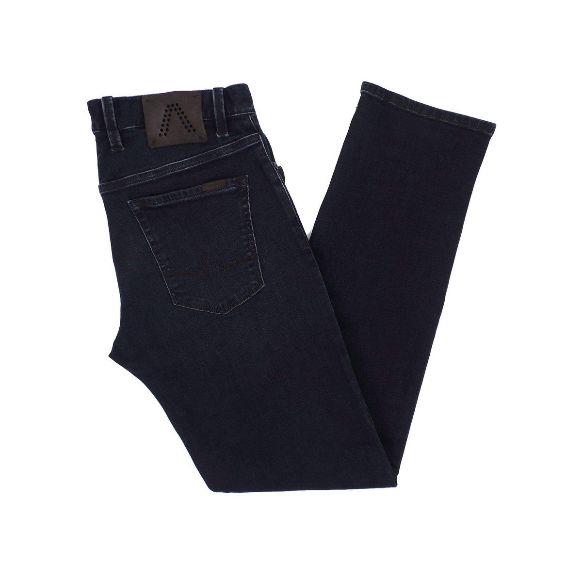 Straight-Jeans Alberto (1-tlg) dunkel-blau