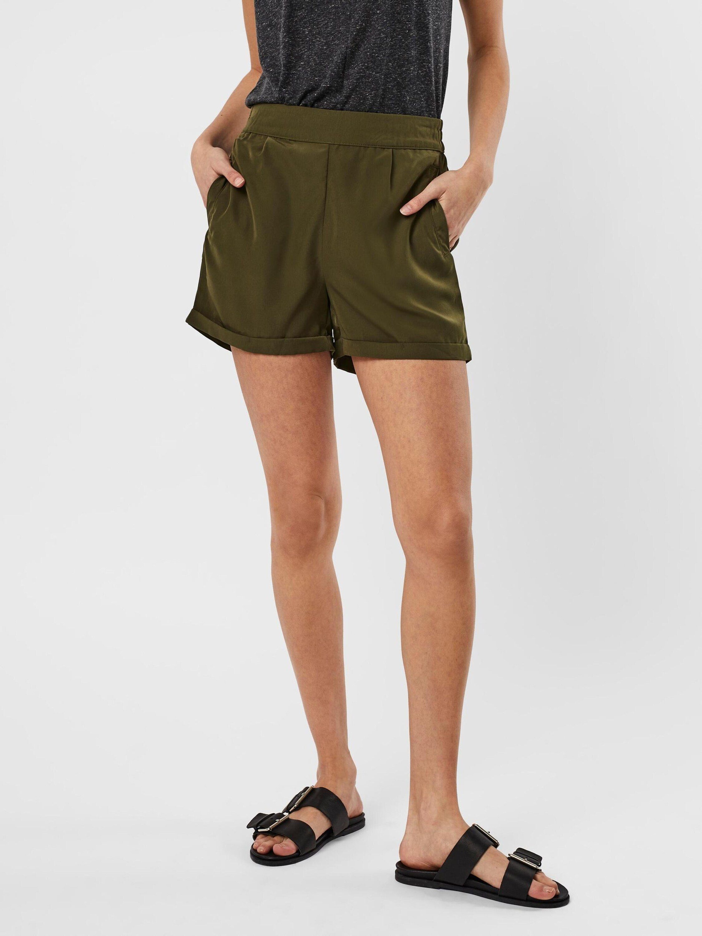 Vero Moda Bundfaltenhose Bibi (1-tlg) Falten