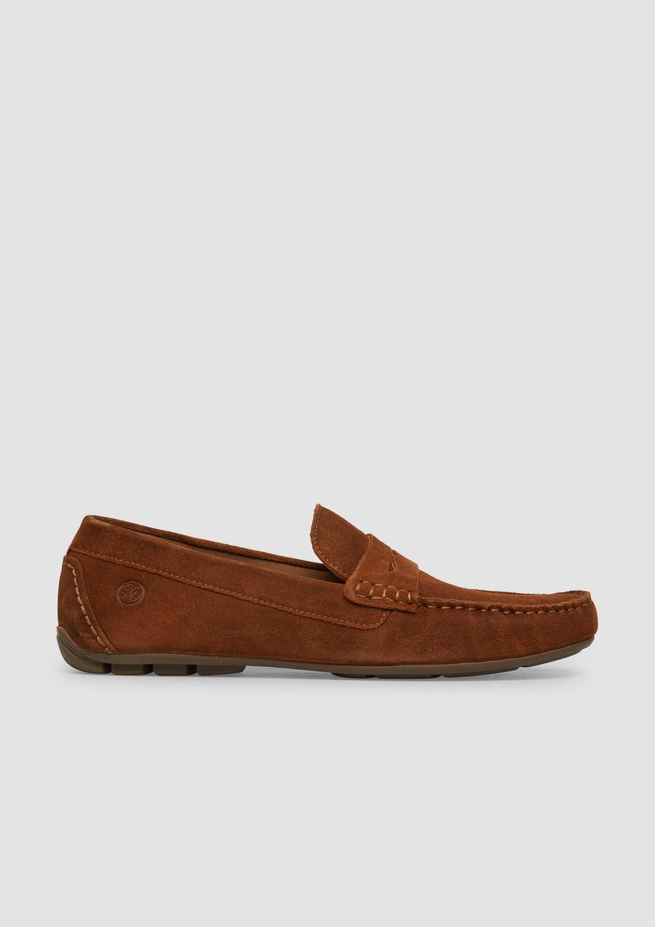 s.Oliver Slipper Schnürschuh Elegante Loafer aus Leder