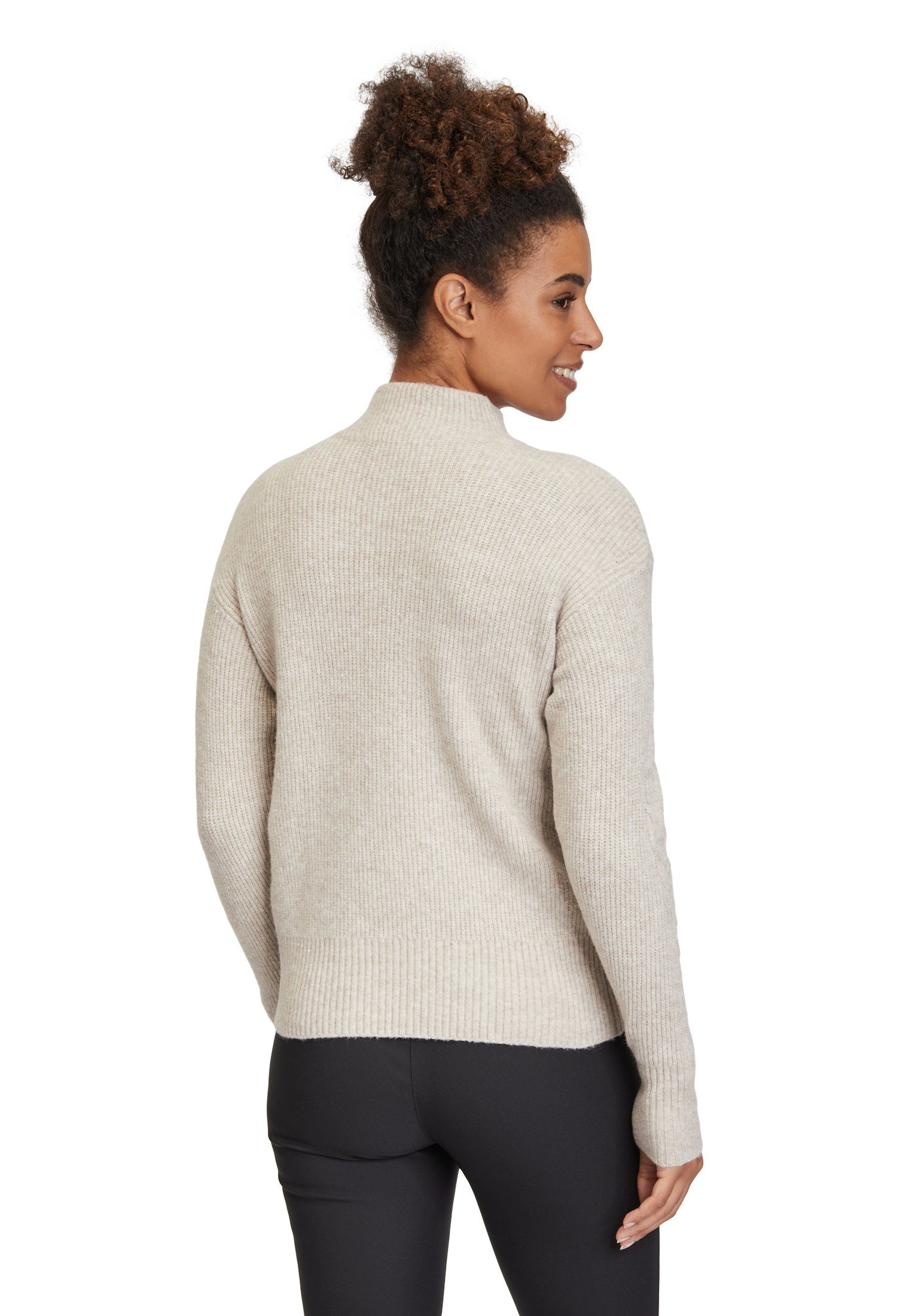 Betty Strickpullover Kragen Rippenstruktur Barclay (1-tlg) mit