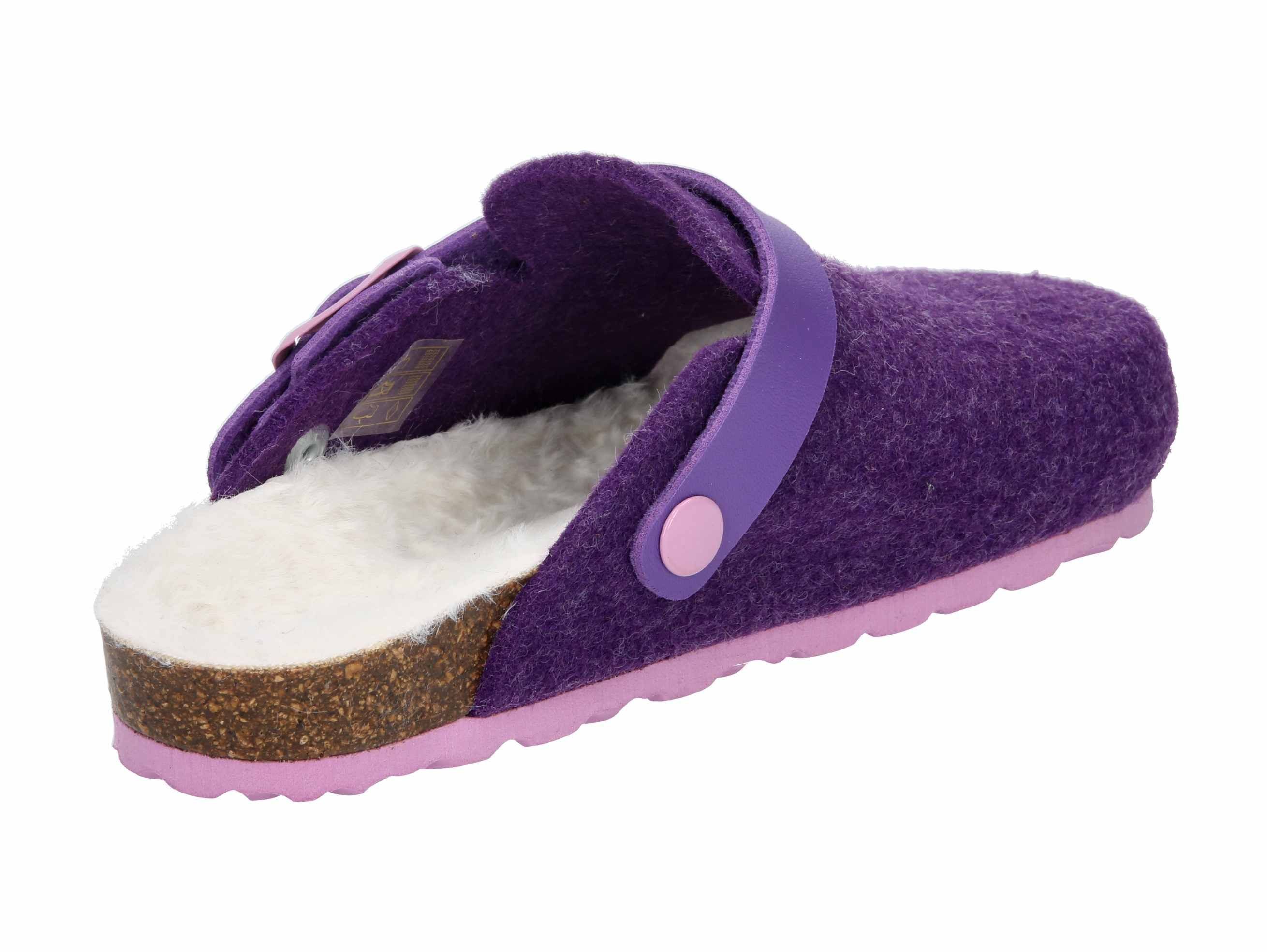 Lico Hausschuh Clog Kids Warm Clog