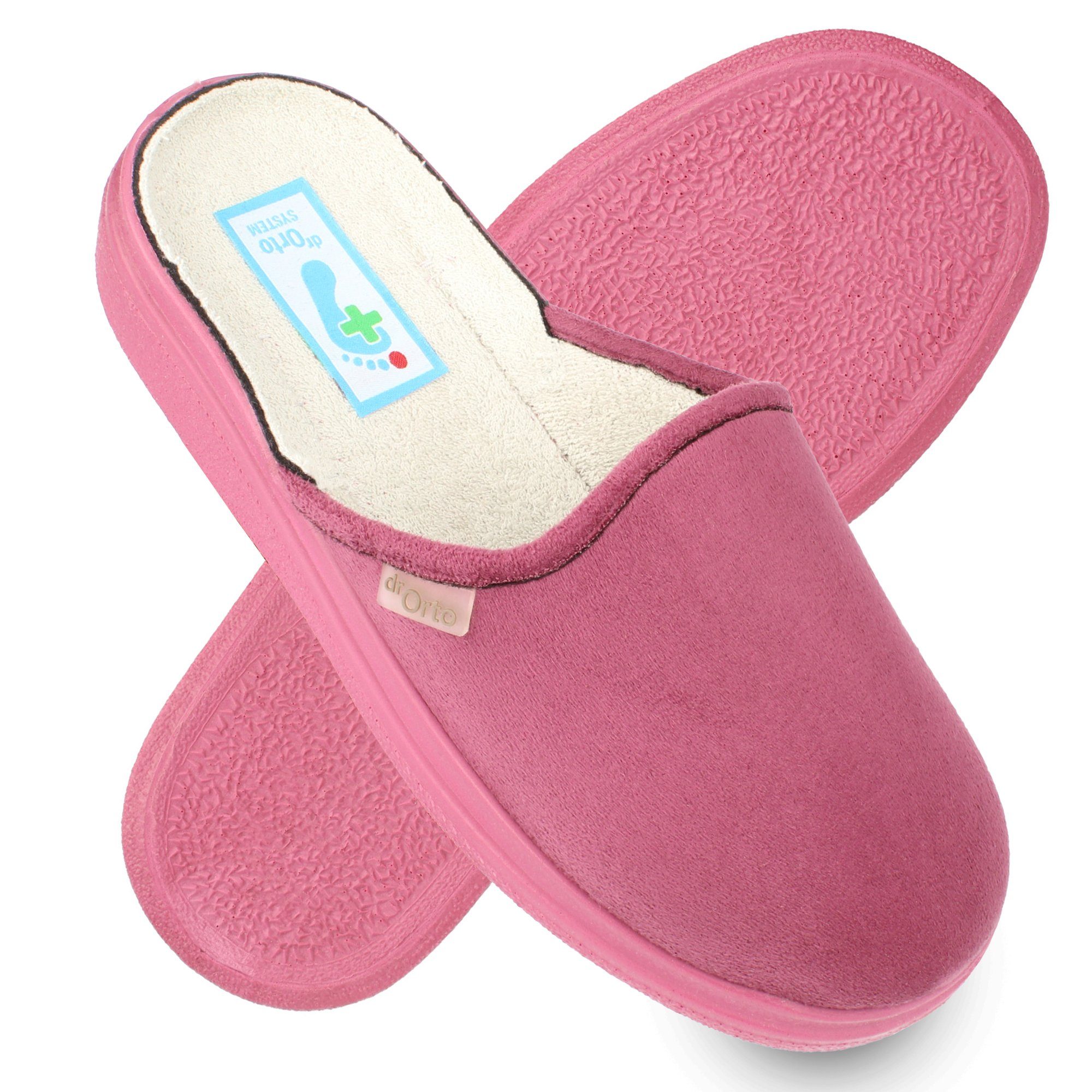 Dr. Orto Luzern Pantoffeln Damen Hausschuh Slipper, Pantoffeln, zum Schlupfen