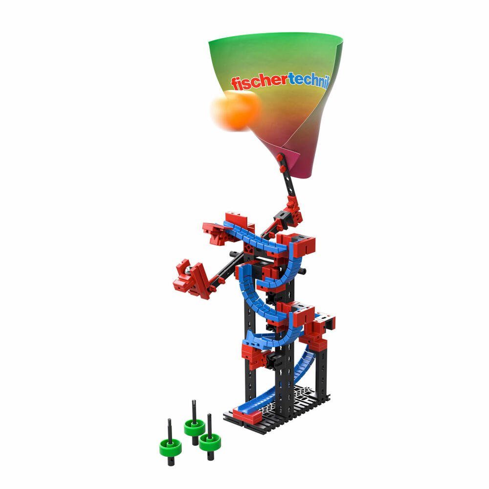 fischertechnik Kugelbahn-Bausatz Advanced Ping Pong Bowling, (114-tlg)